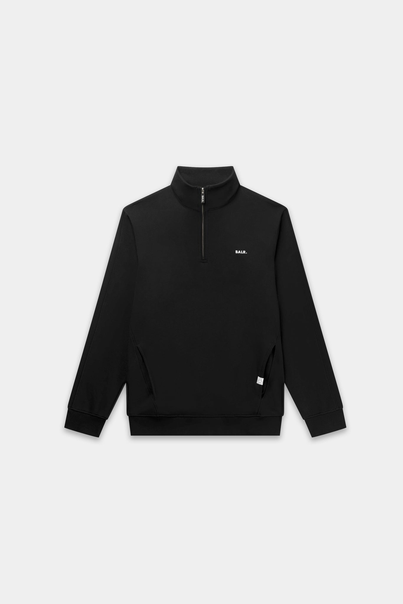 Brand Regular Fit Half Zip B126B.1001 スウェット レギュラーフィット / Jet Black