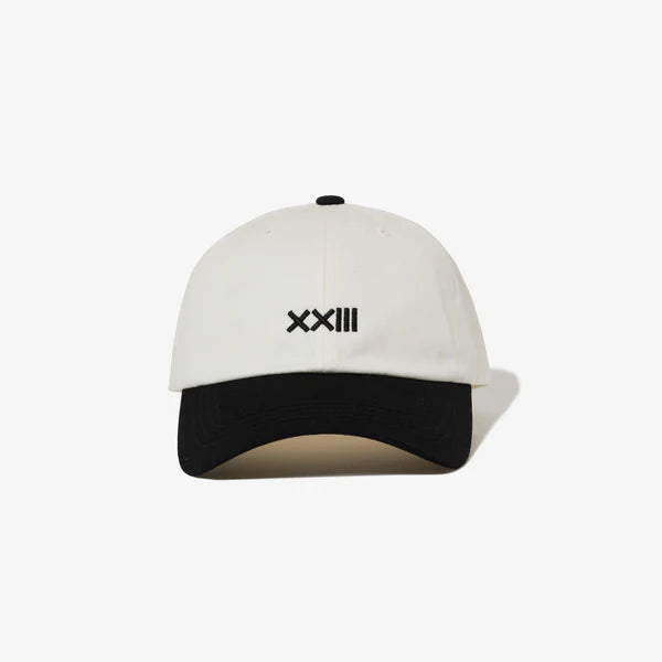 XXIII セヴァントゥア CCLASSIC 2 TONE COTTON CAP BW