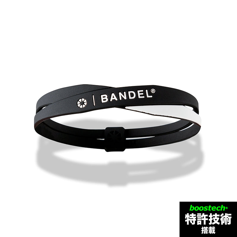 BANDEL バンデル Double ダブル Bracelet Black×White DBLB Black×White