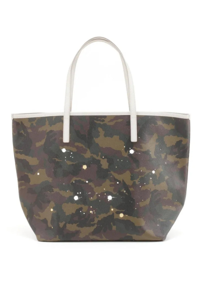 GENTIL BANDIT ジャンティバンティ トートバッグ MM KHAKI CAMO×WHITE GB1981-MM-WHT