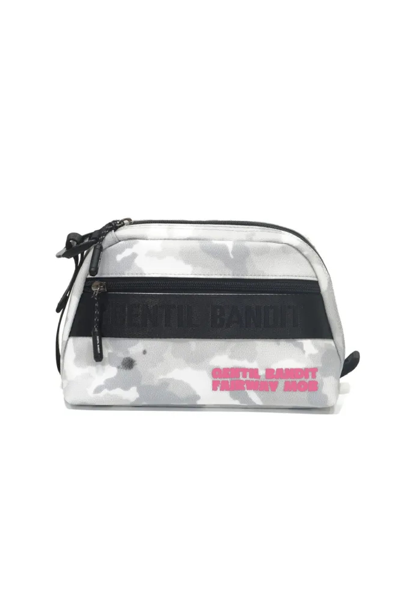 GENTIL BANDIT ジャンティバンティ FAIRWAY MOB カートポーチGBFM03 WHITE CAMO【PINK LOGO】