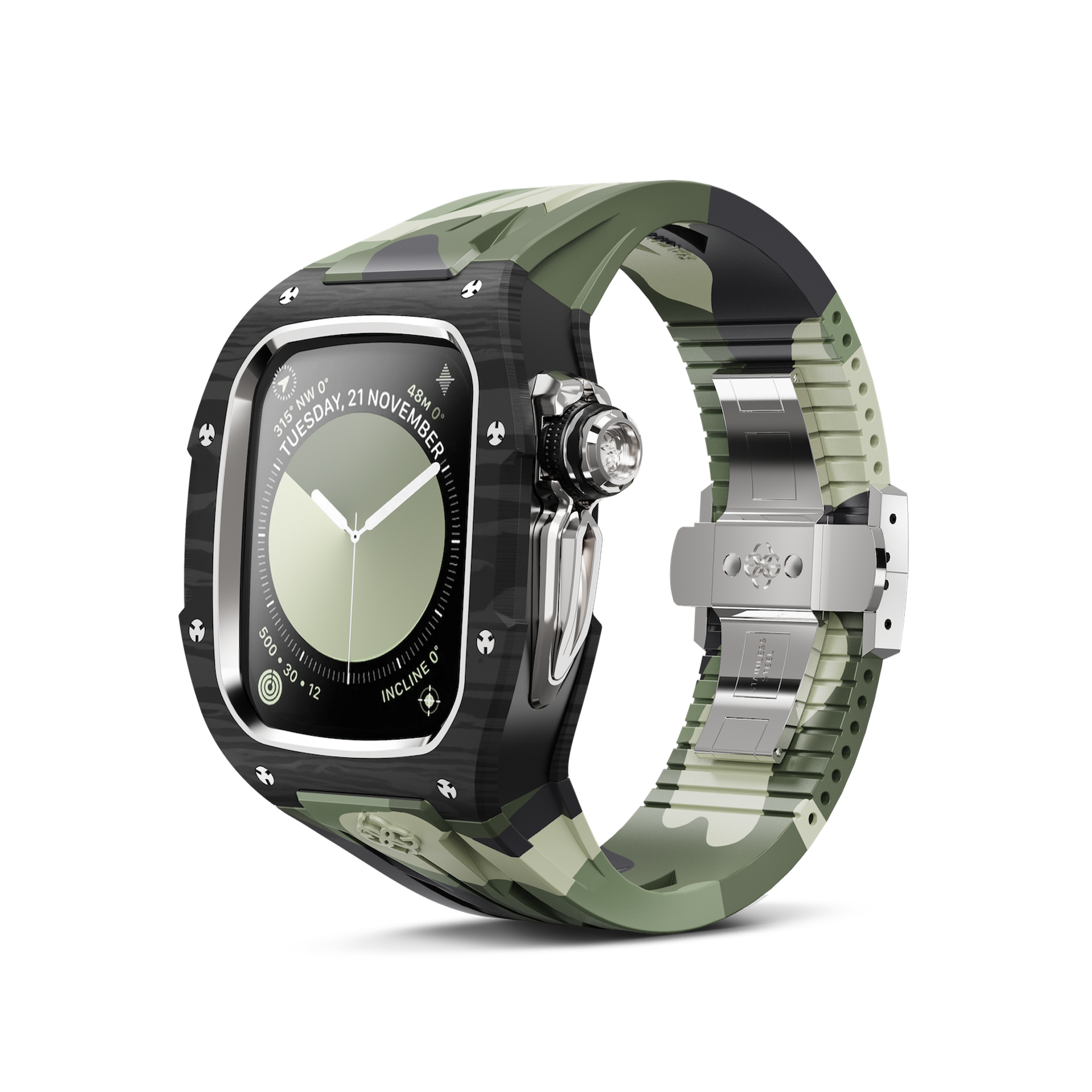 GOLDEN CONCEPT ゴールデンコンセプト Apple Watch Case / RSCIII46 - Ranger Carbon カーボン