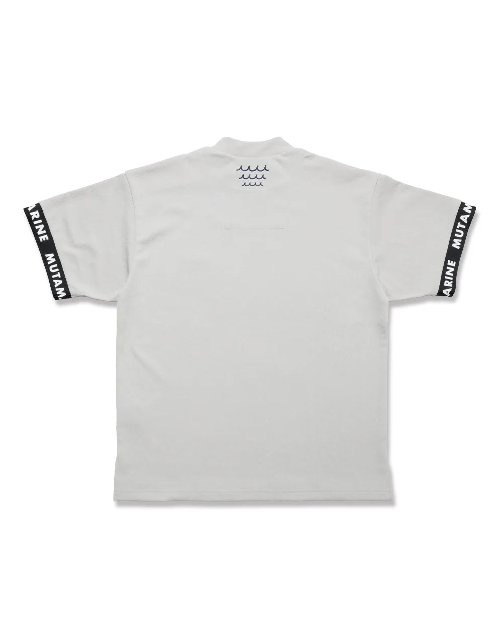 ポップコーンニット モックネックシャツ GREY