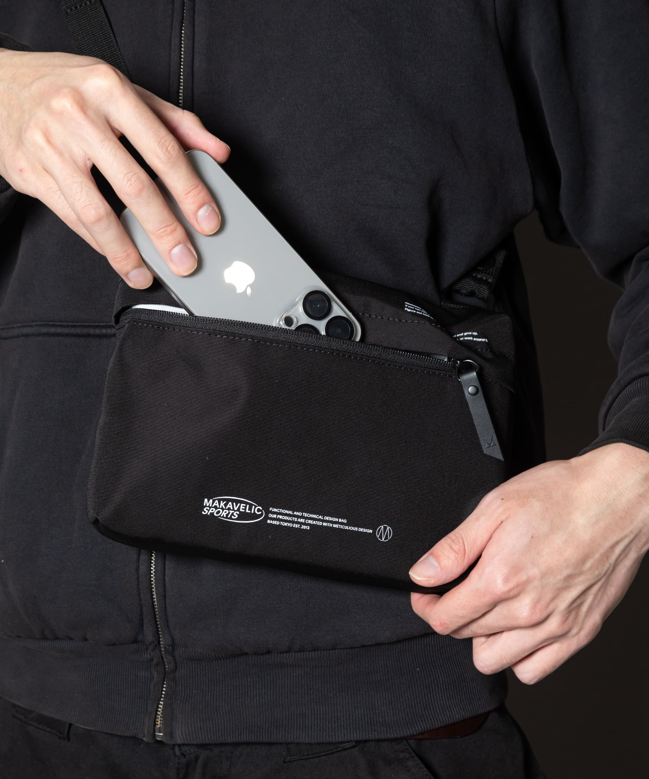 MAKAVELIC Active Pocket Shoulder Bag