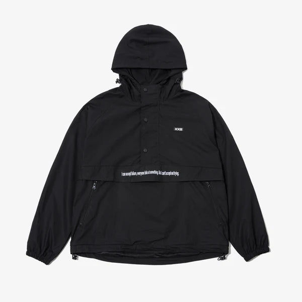 XXIII COTTON ANORAK JACKET BLACK