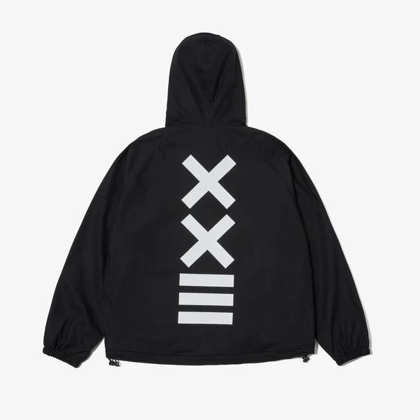 XXIII COTTON ANORAK JACKET BLACK