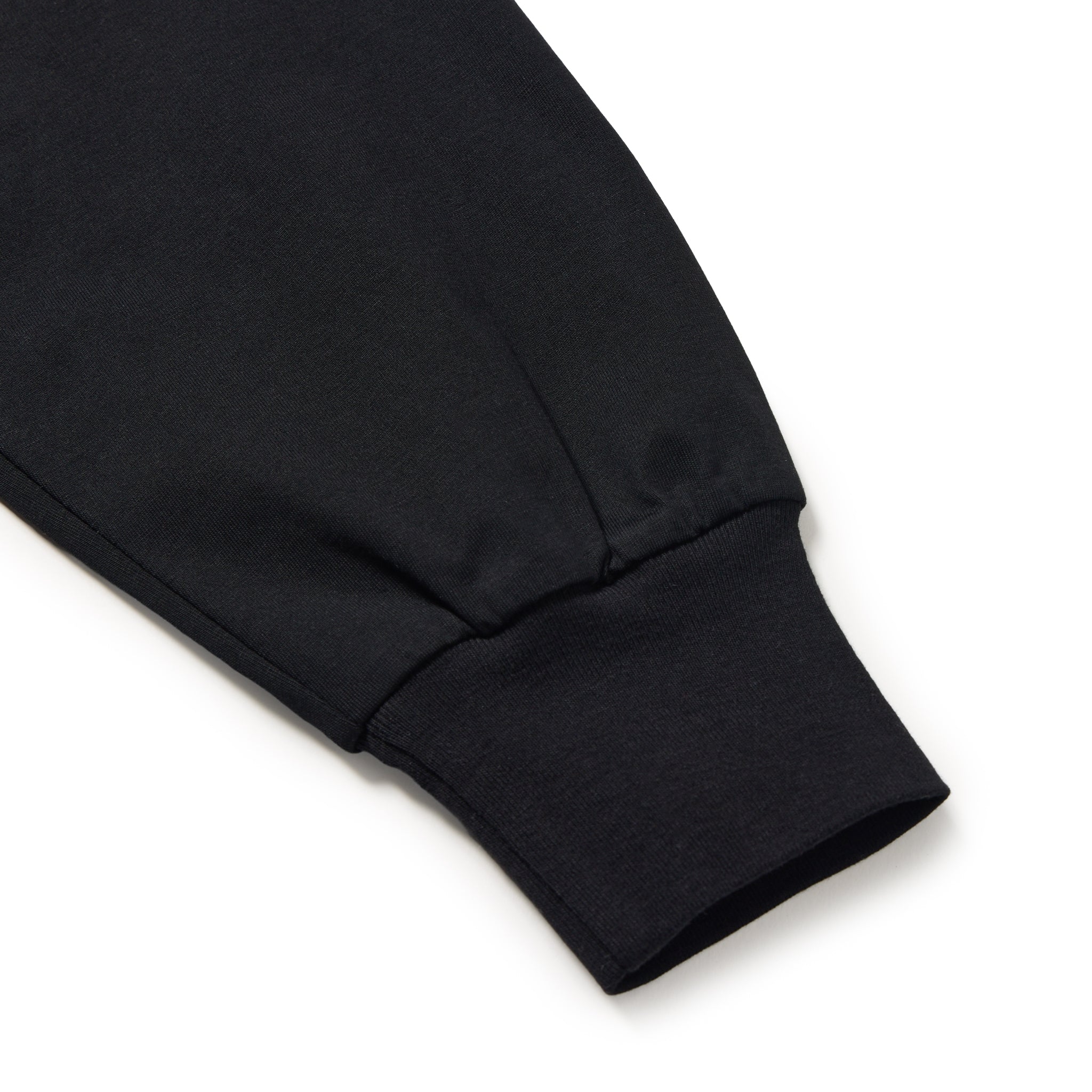 【予約受付】long sleeve mock neck t-shirt black LS1001