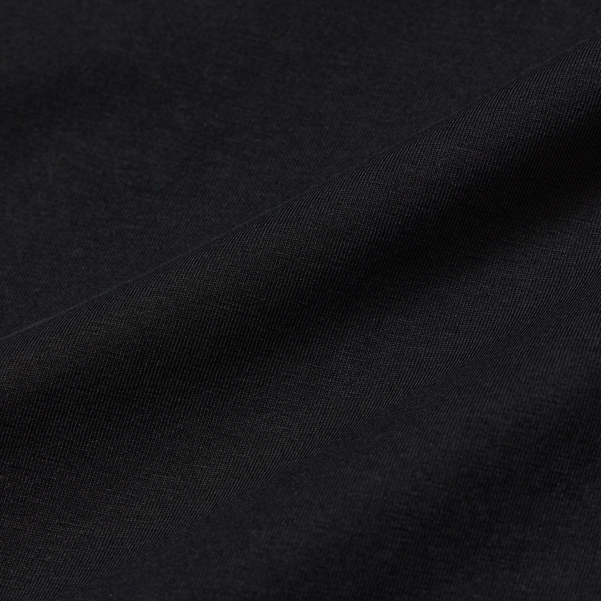 【予約受付】long sleeve mock neck t-shirt black LS1001