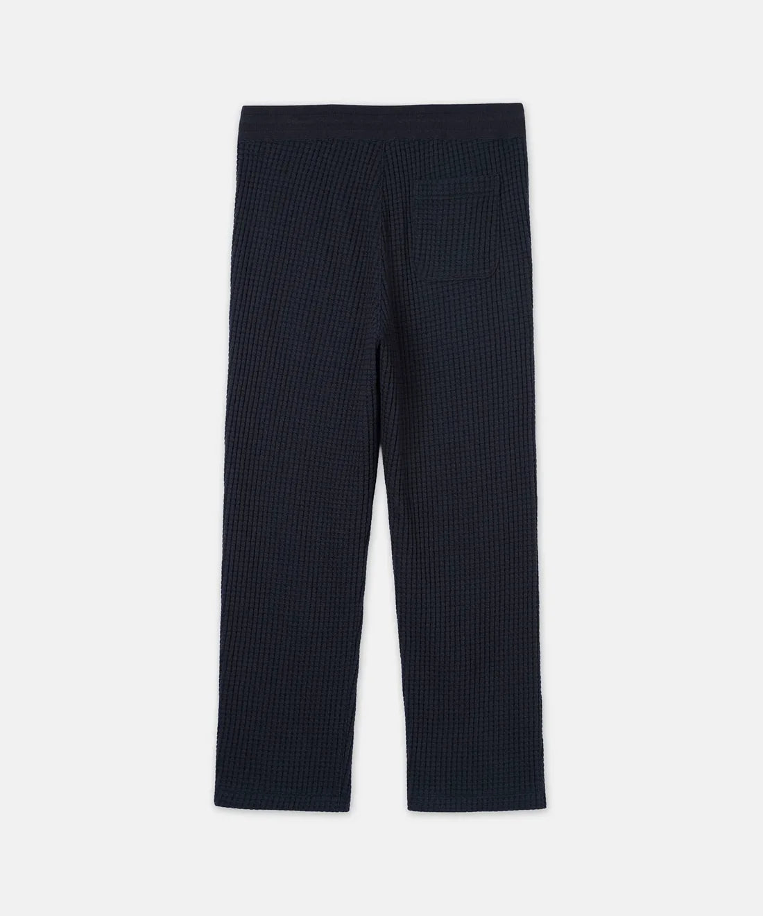 SEA GREEN ONI WAFFLE STRAIGHT PANTS