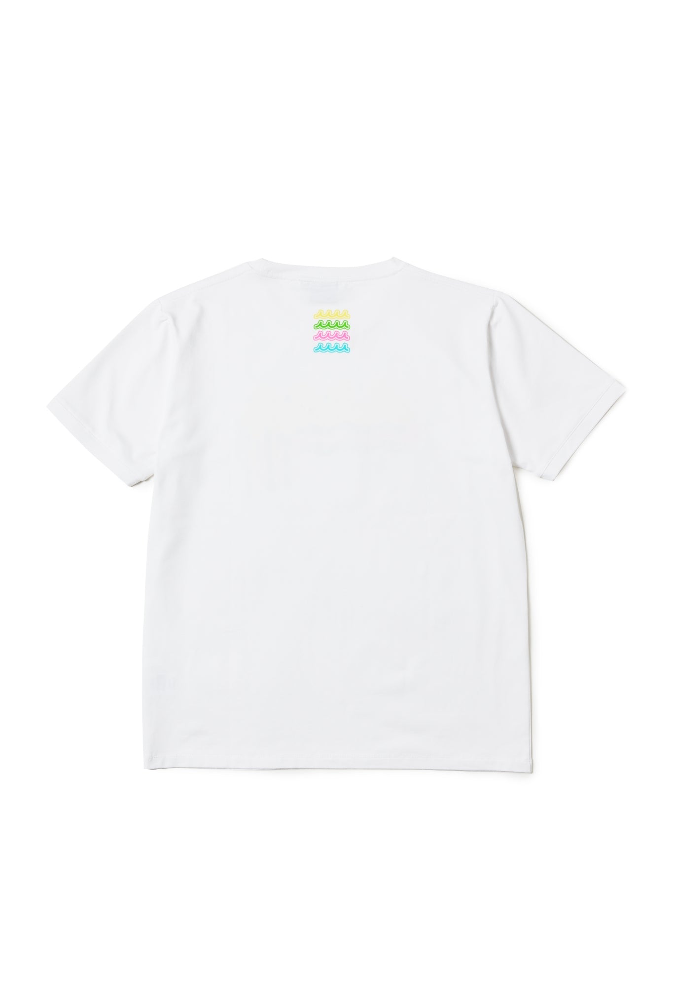 MELT WAVE Tシャツ MMAX-434461 / WHITE×RAINBOW