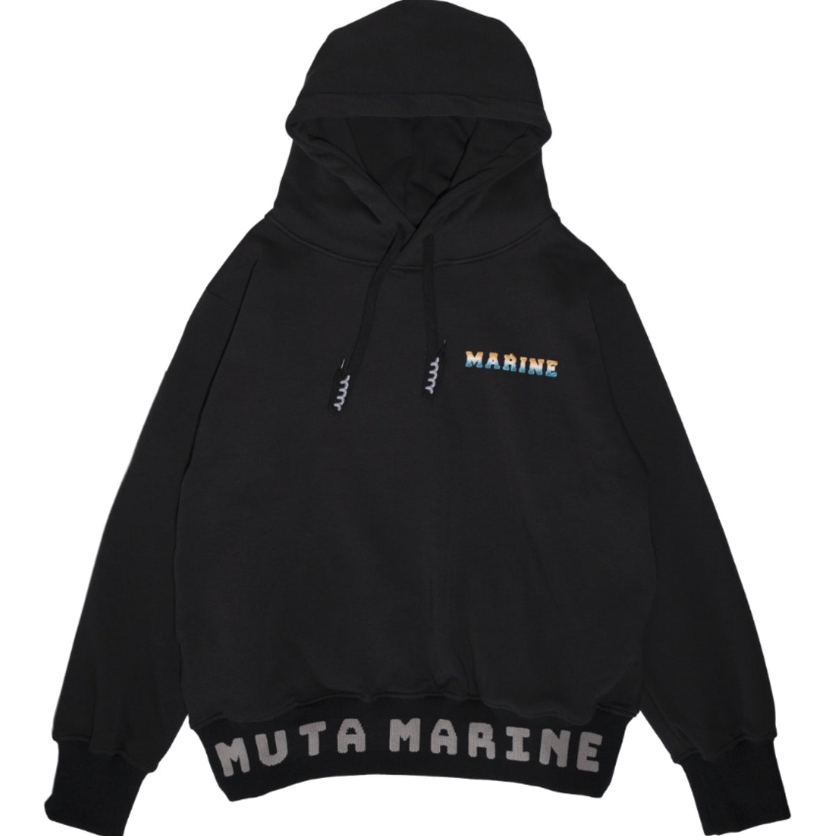 muta MARINE ムータ マリン | パーカー プルオーバー 秋冬 ブラック 