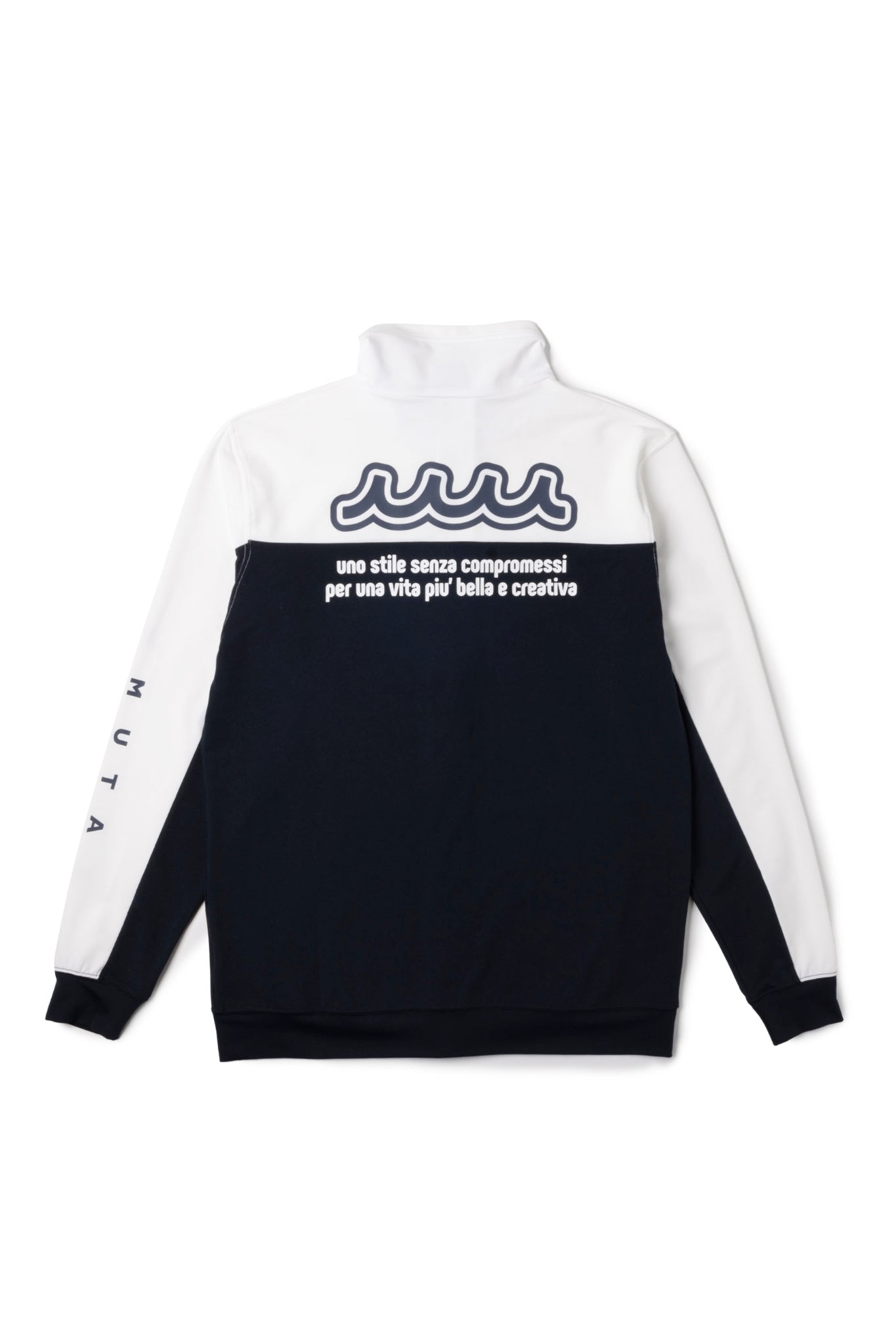 スタンド ラッシュパーカー (バイカラー) MMTK-435058 / WHITE×NAVY