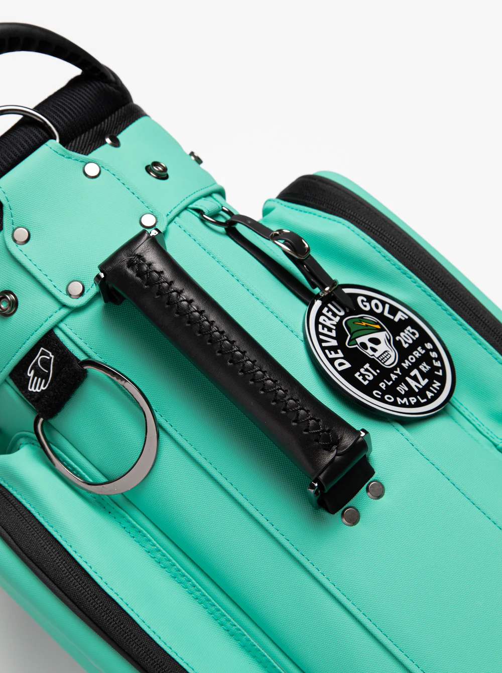 DEVEREUX GOLF Deep Side Pocket Caddie Bag/ディープサイドポケットキャディーバッグ 763474846-AQUA