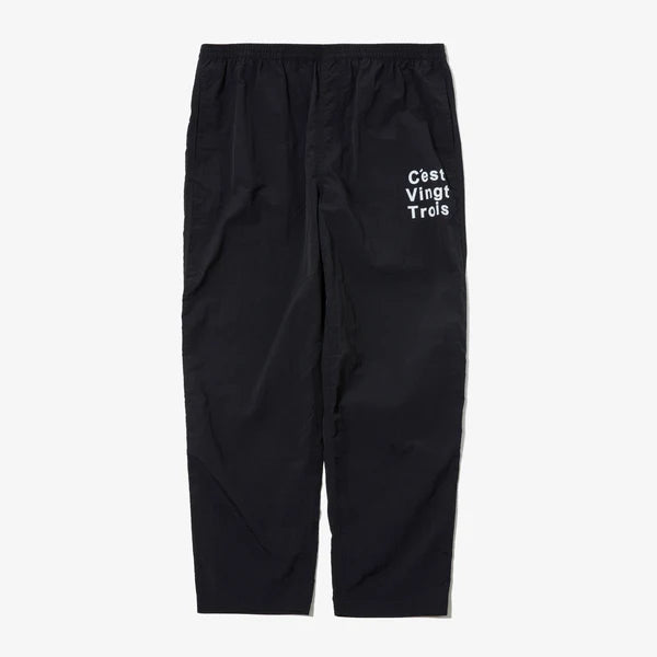 XXIII セヴァントゥア CVT NYLON STANDARD PANTS BLK
