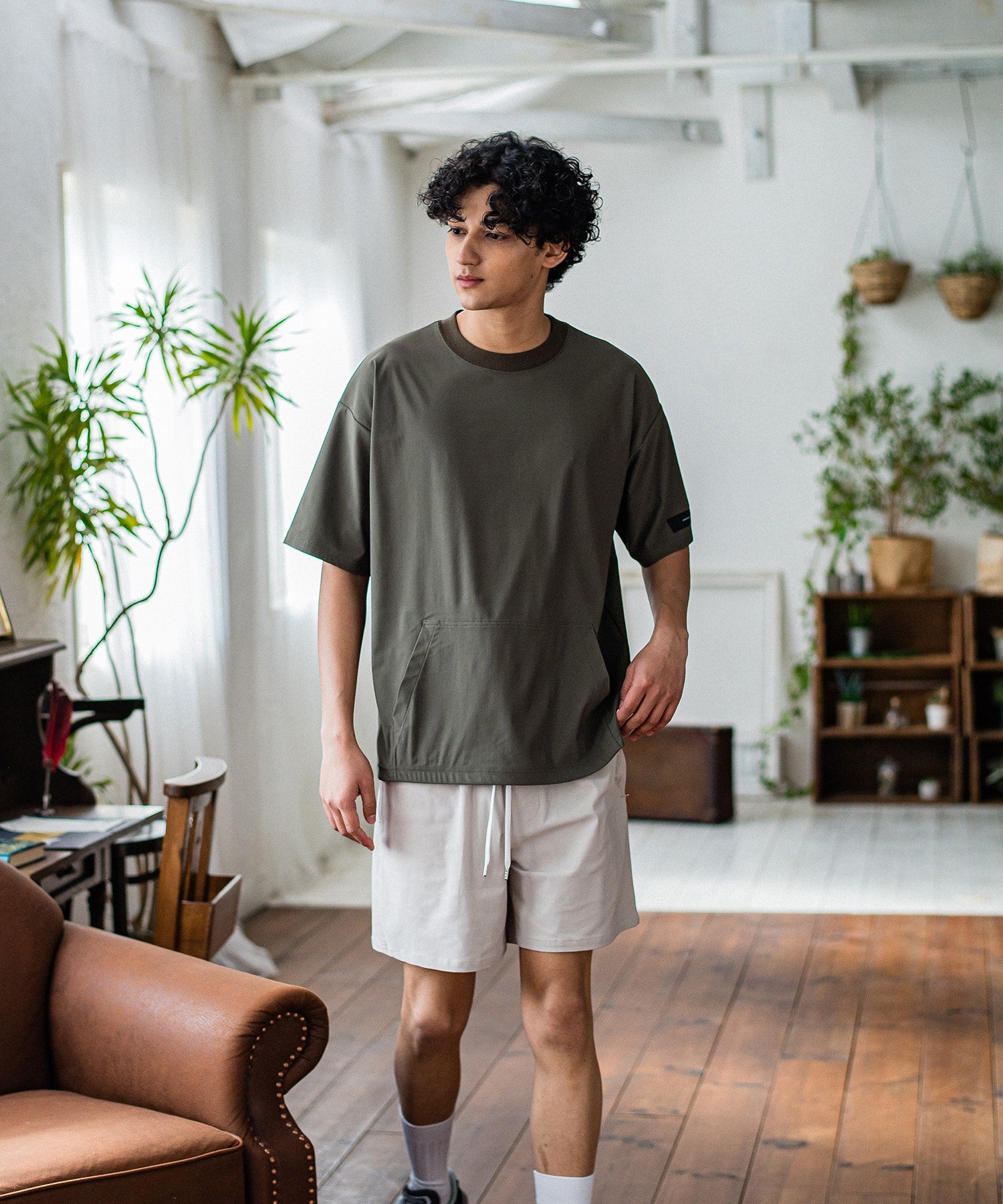 TV NYLON SHORTS RC32-HP-004 ショートパンツ / GREYGE