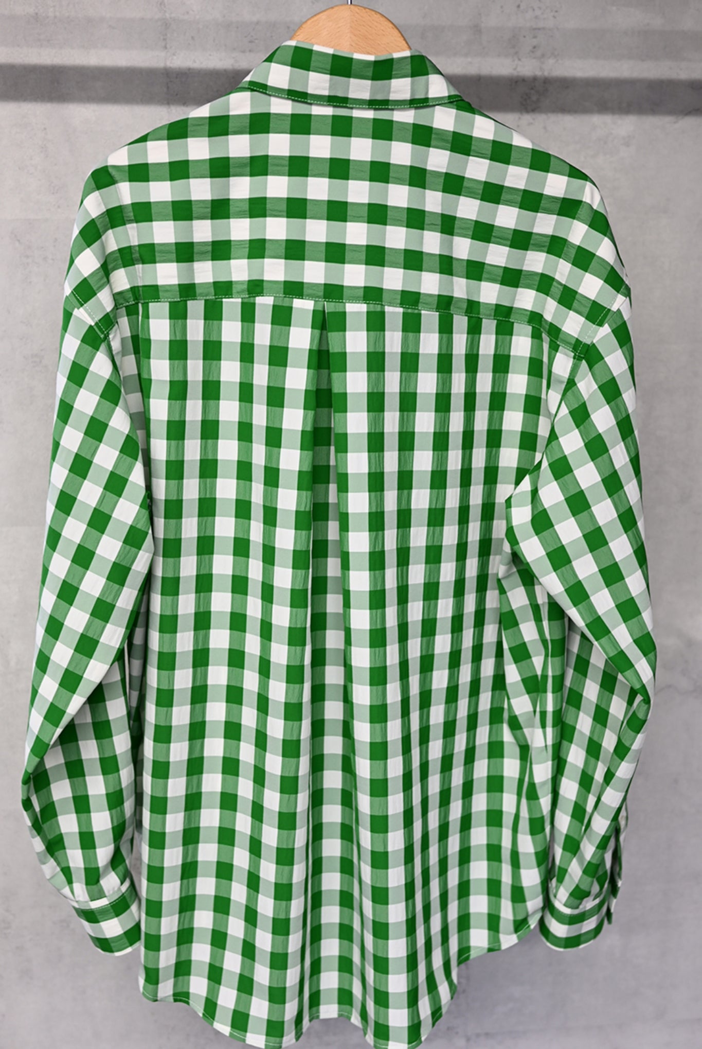 jack shirts (pattern) RC33-SH-001 シャツ チェック 速乾 / GREEN CHECK