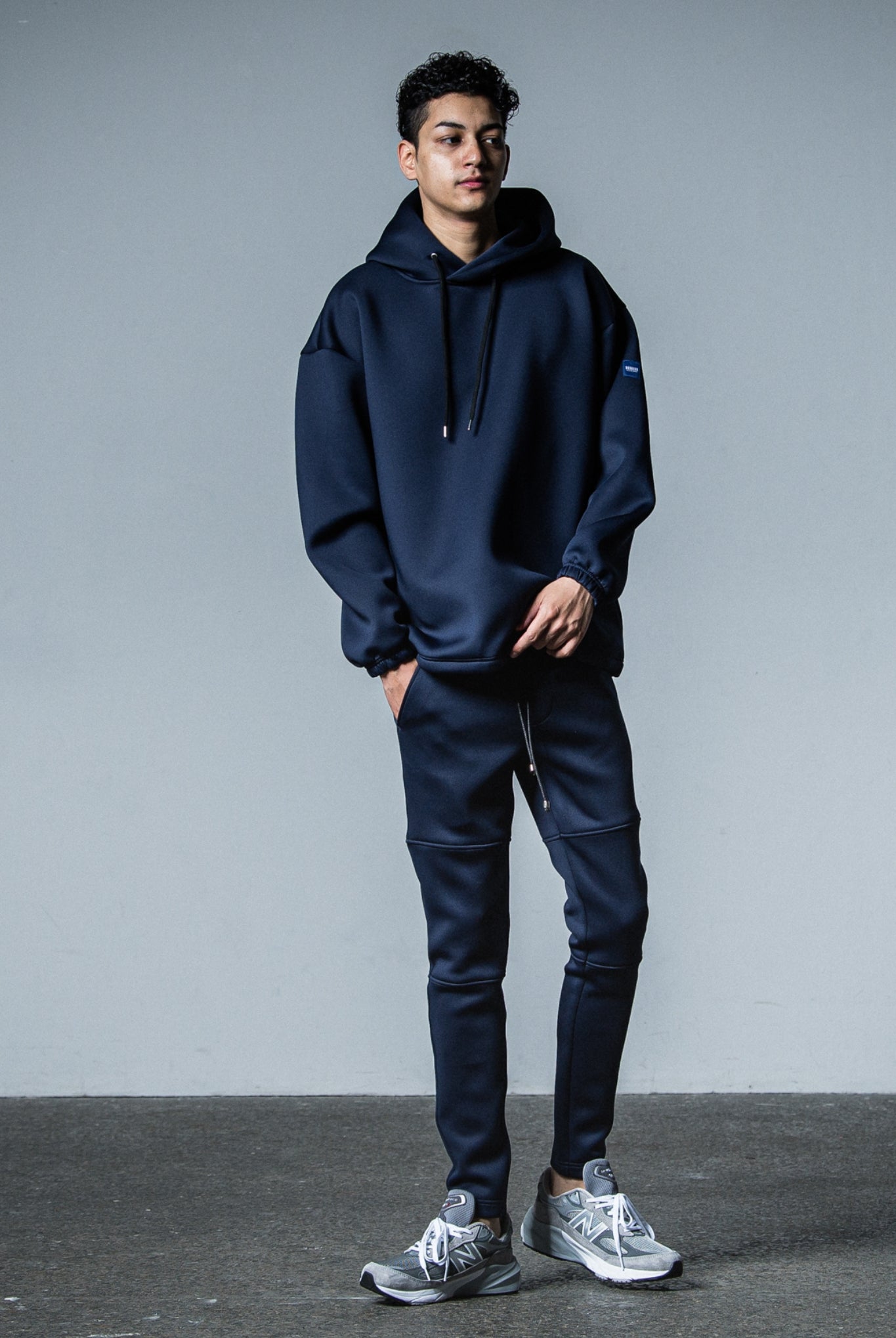 SLASH PT RC33-ST-012 super tight taperd ロングパンツ 速乾 ストレッチ / NAVY