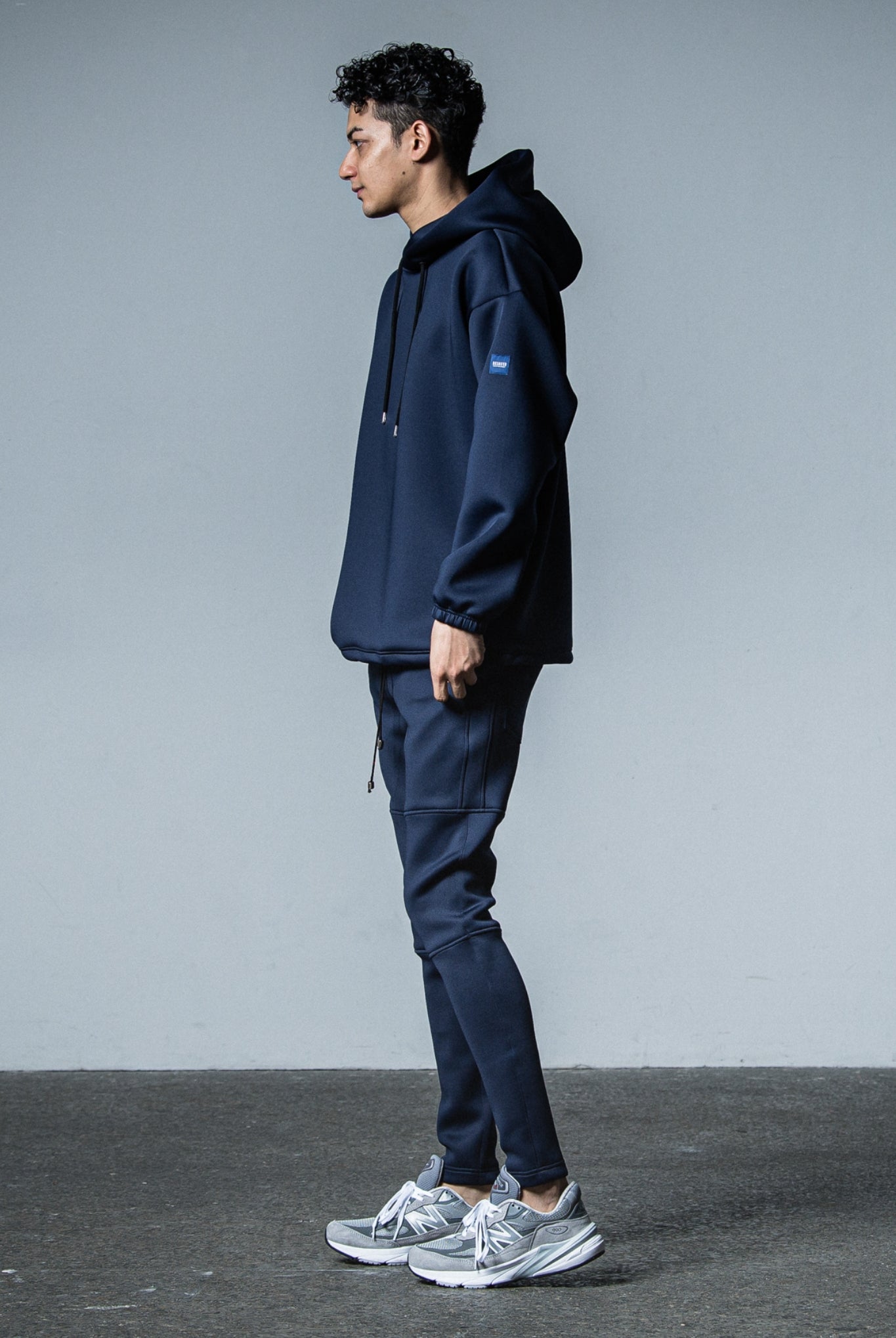 SLASH PT RC33-ST-012 super tight taperd ロングパンツ 速乾 ストレッチ / NAVY