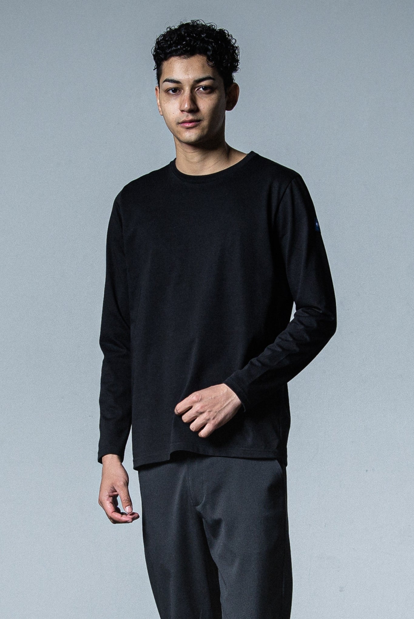 longsleave Tee LOOSE FIT RC33-T-001 ロンT / BLACK