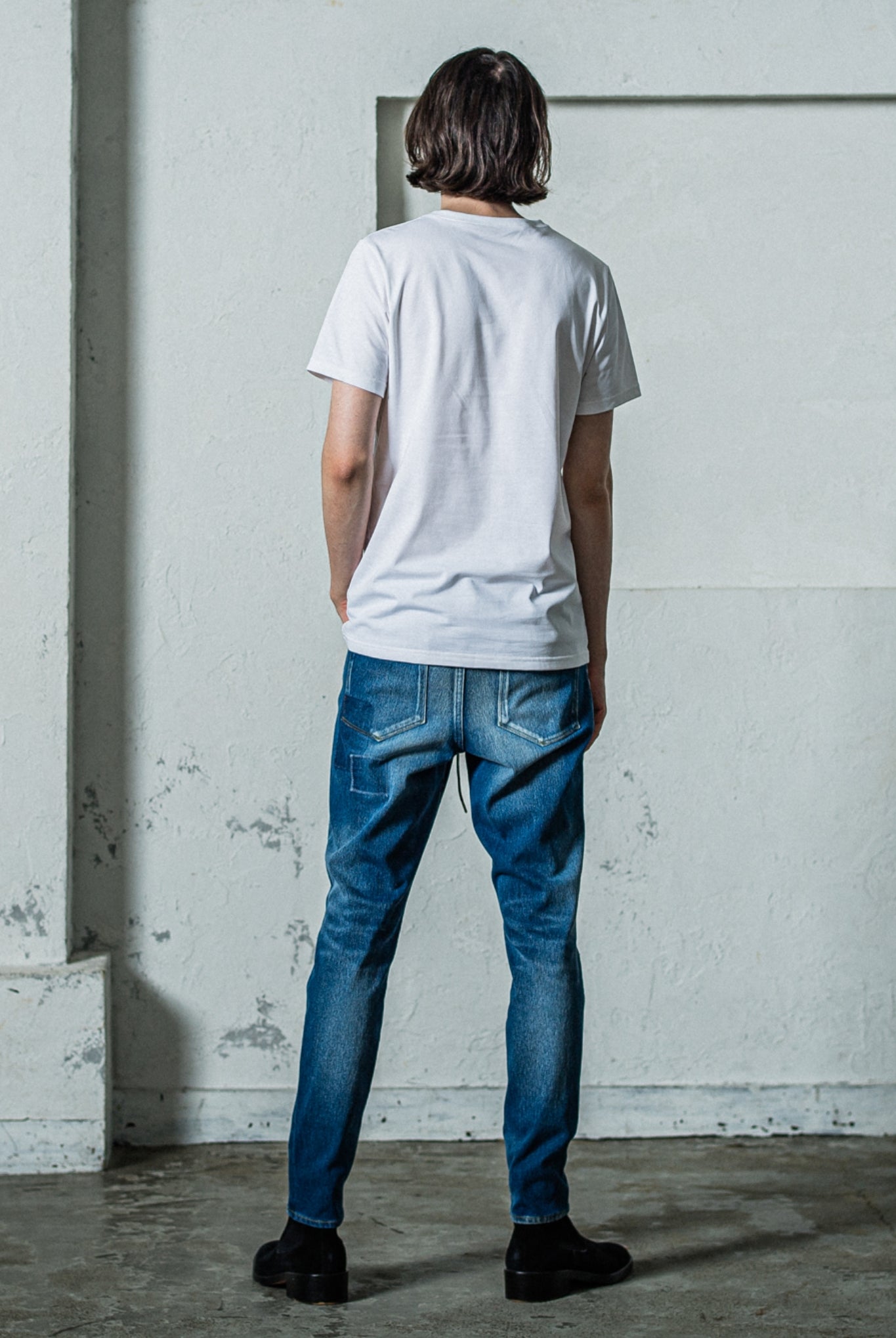 【ご予約受付中】MICK DENIM JERSEY RC35-ST-020 ジャージーンズ 定番 ストレッチ ゴムウエスト / INDREAMKE [全2色]