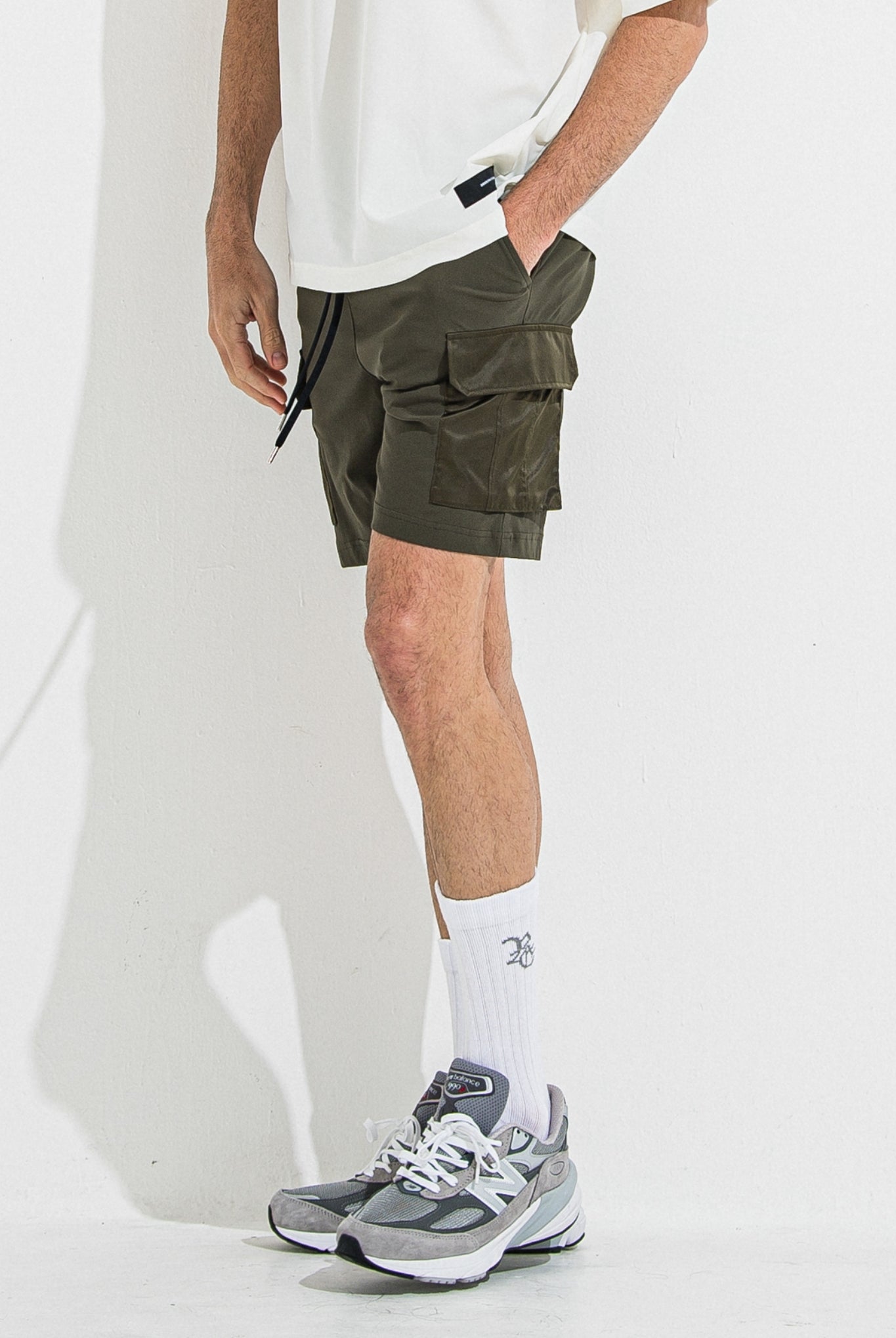 【ご予約受付中】DARRELL CARGO SHORTS RC36-HP-005 ショートパンツ カーゴ 速乾 ストレッチ 軽量 / KHAKI