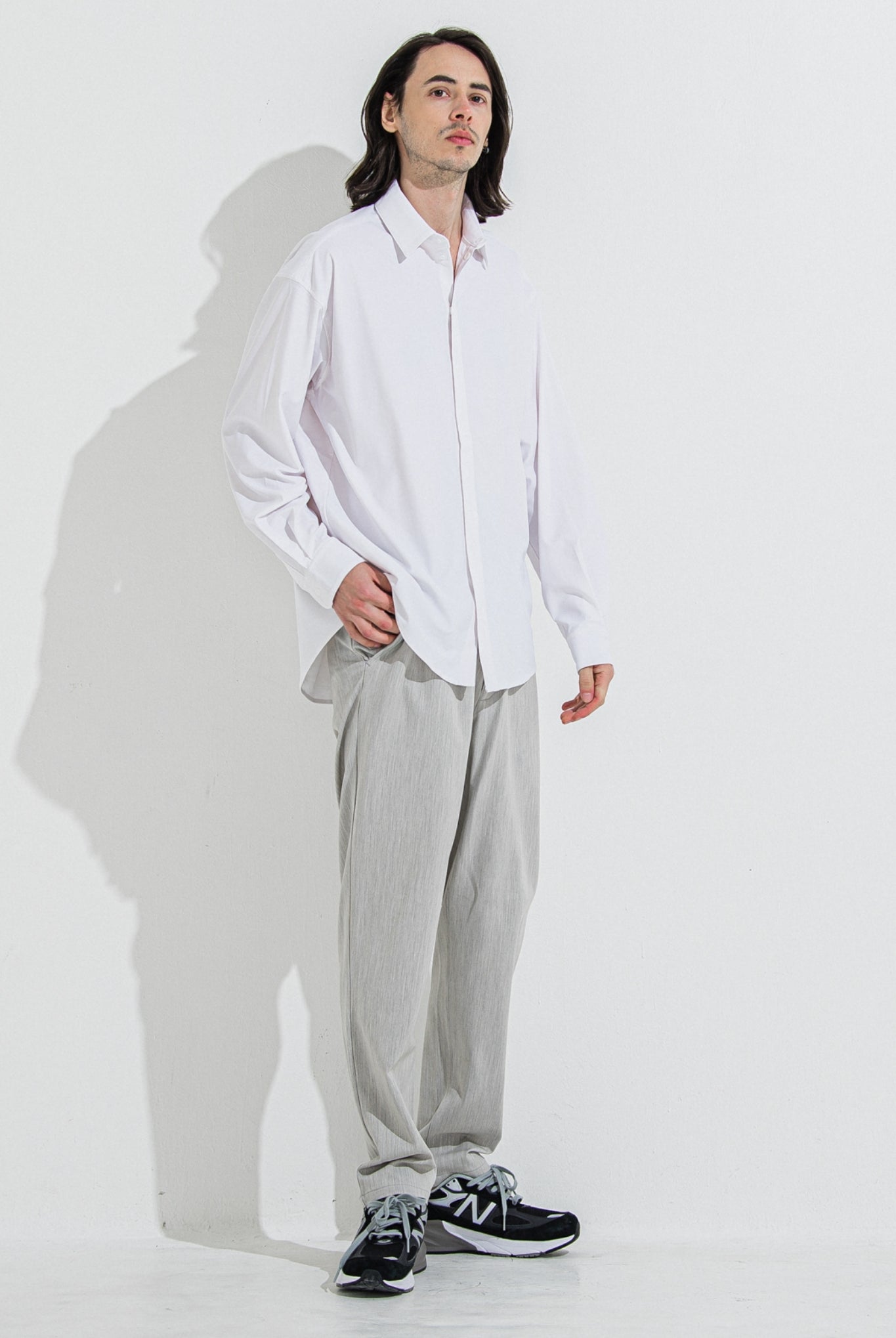 【ご予約受付中】PAT WIDE EASY PANTS RC36-ST-036BN イージーパンツ スラックス 温度調節 ストレッチ / GREY