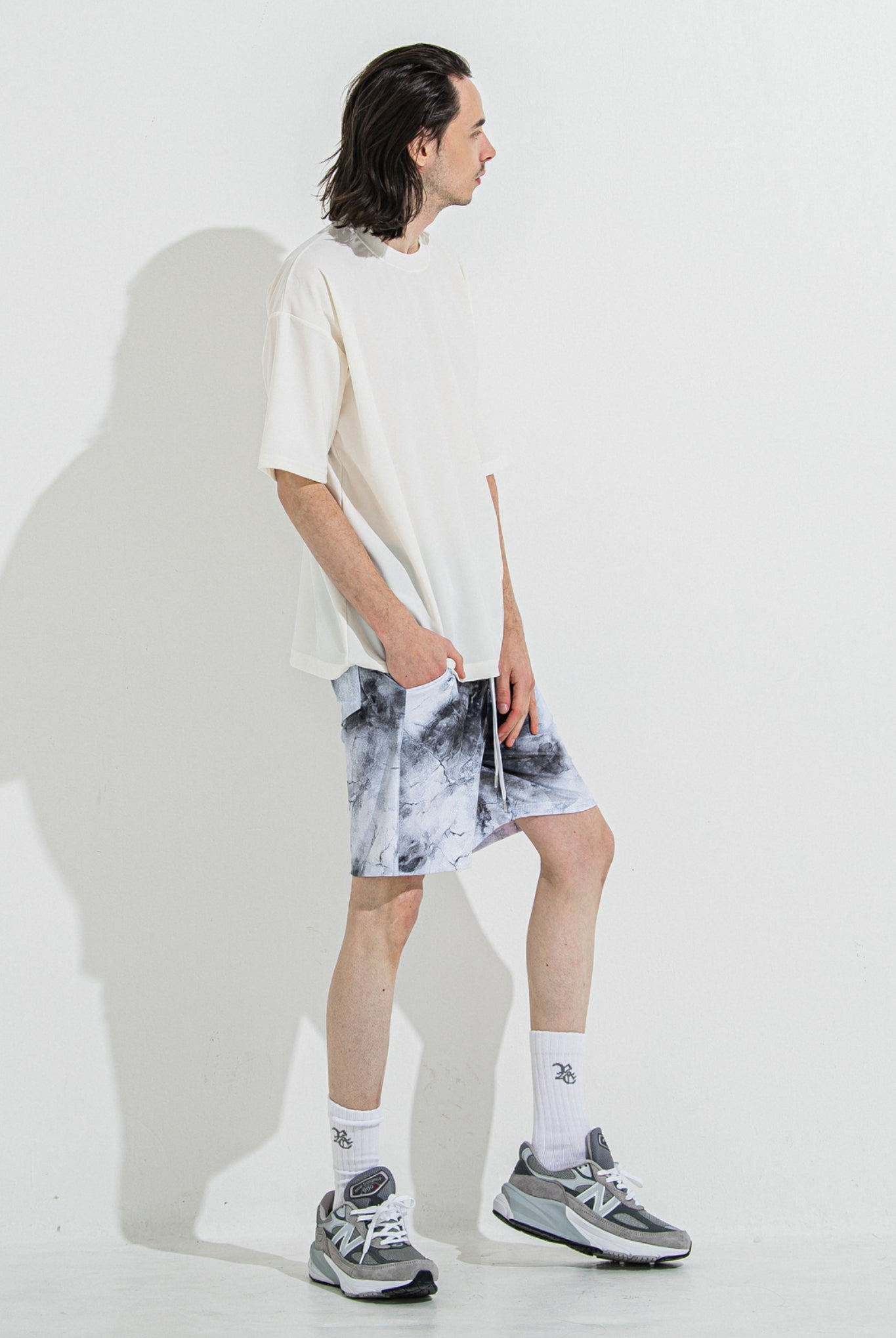 【ご予約受付中】OX JERSEY OVER TEE RC36-T-005 Tシャツ オーバーサイズ ストレッチ / WHITE