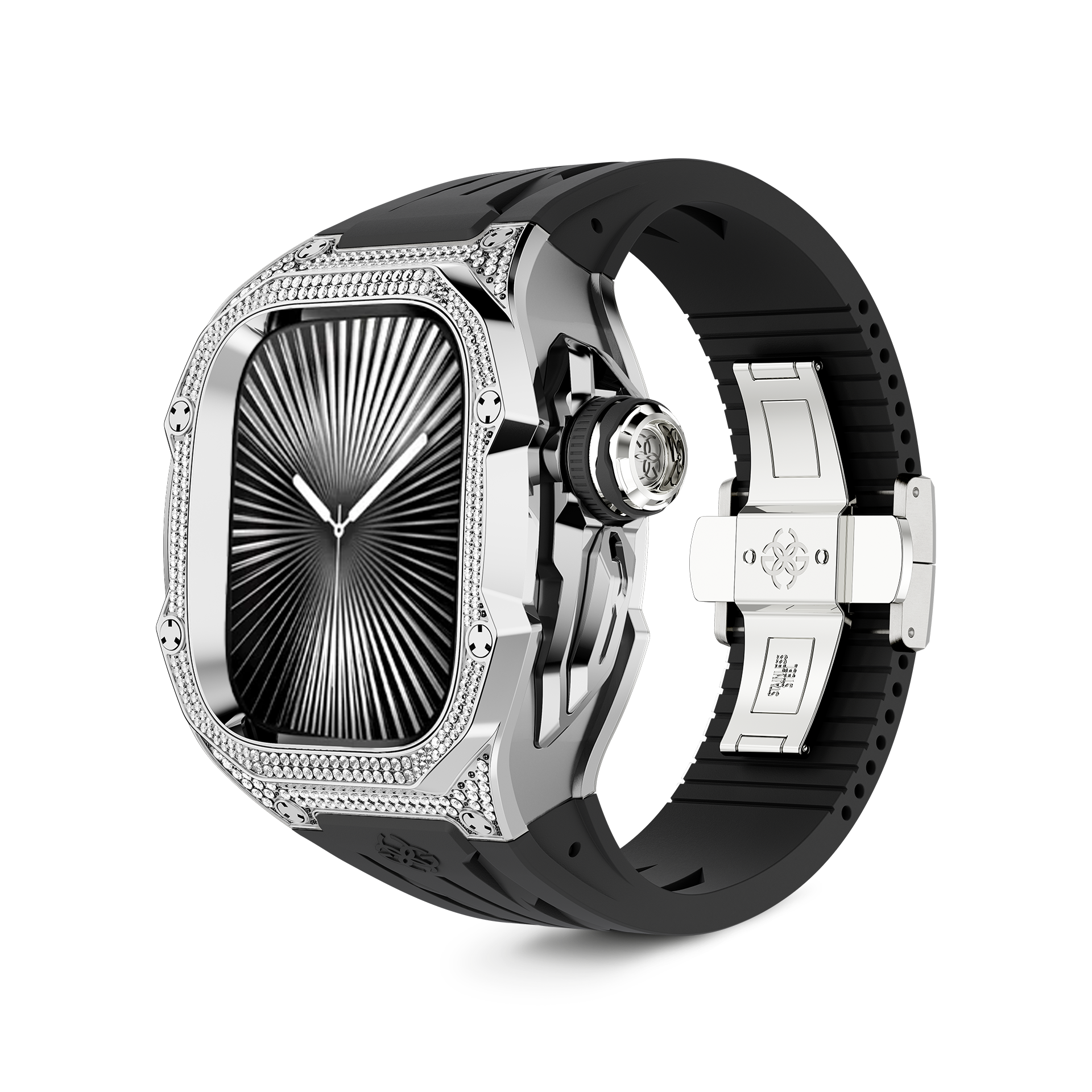 GOLDEN CONCEPT ゴールデンコンセプト Apple Watch Case / RSTIII49 - BLACK FLAKE