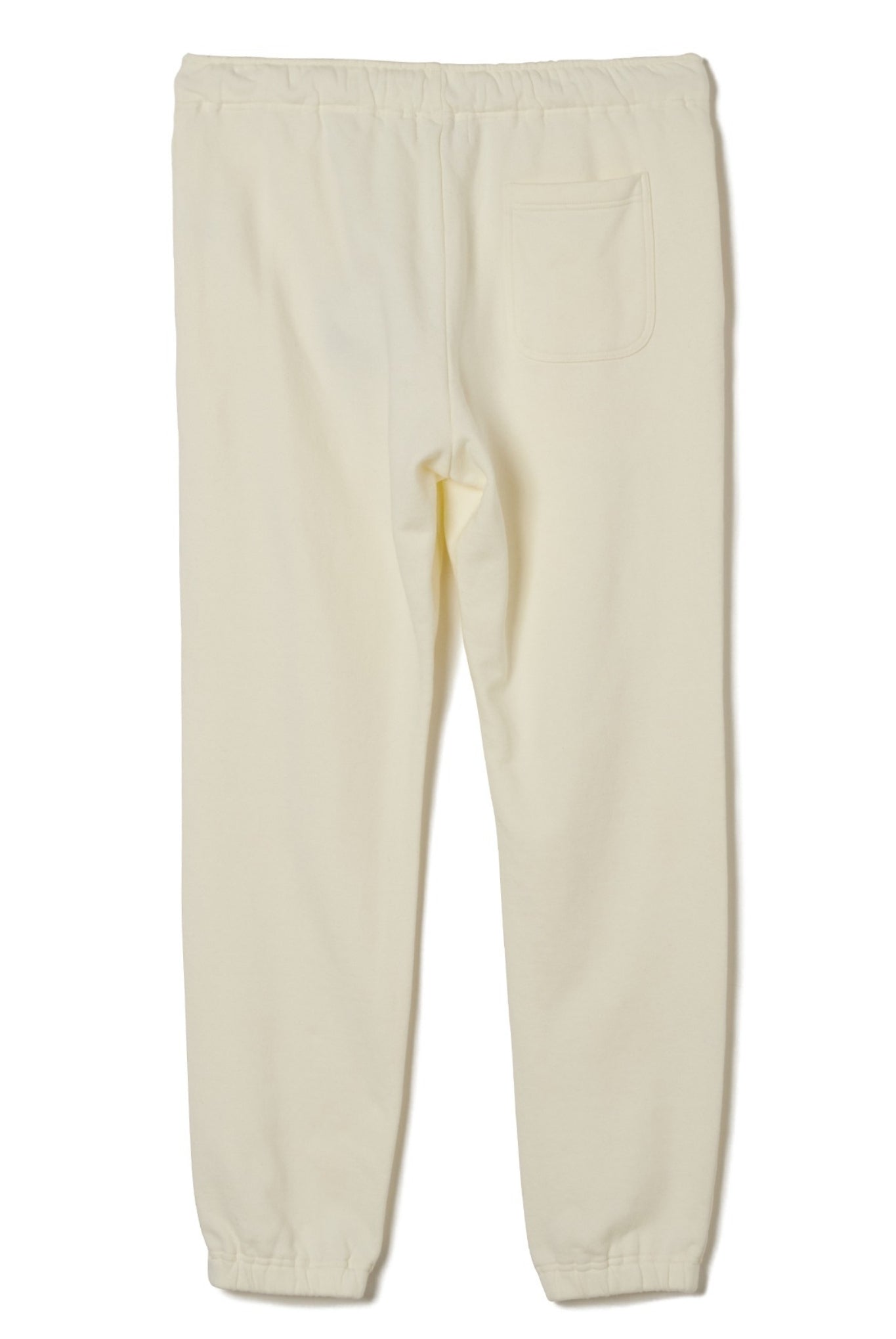 REGULAR FIT TRACK PANTS MSEA24A5132-S スウェットパンツ オーガニックコットン 100% 裏毛 オールシーズン セットアップ 日本製 / IVORY