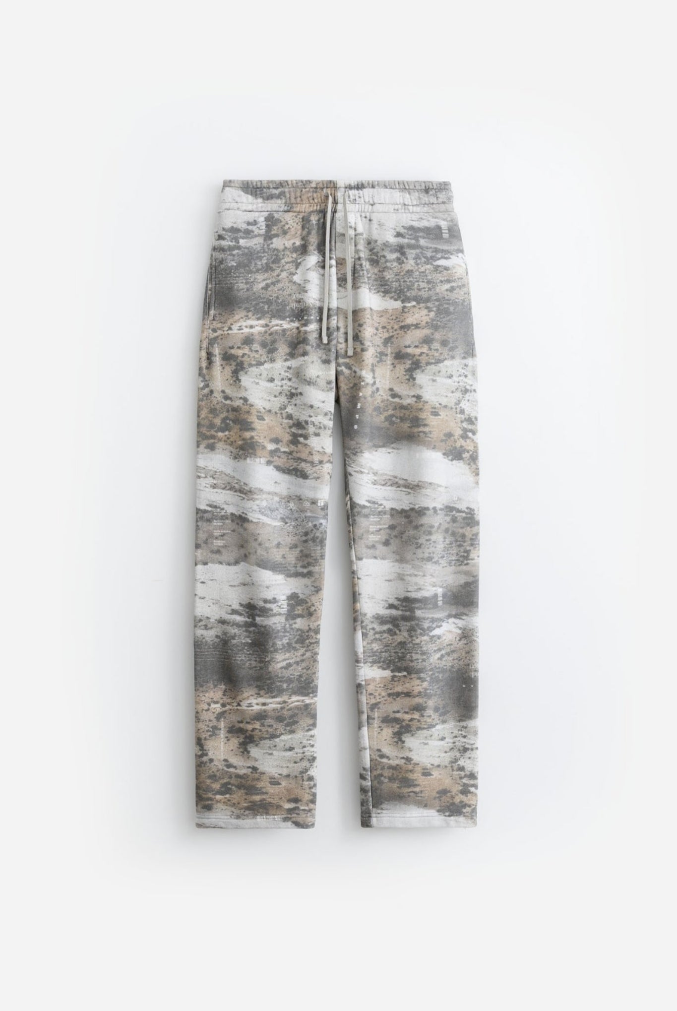 Sandland Camo Sweatpant SLA-M3541SP スウェットパンツ コットン なめらか ゴムウエスト ドローコード セットアップ / Sandlands Camo Print