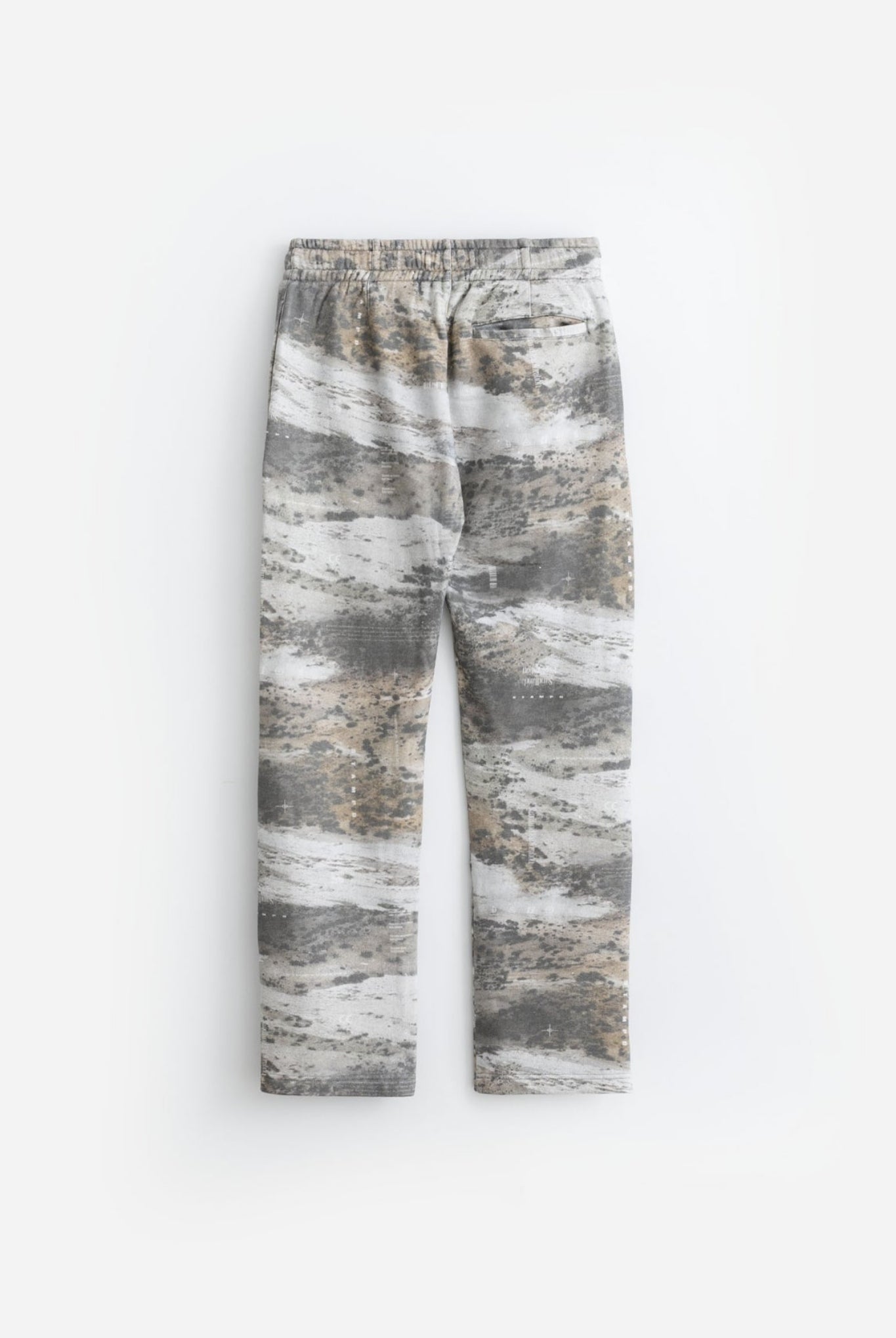 Sandland Camo Sweatpant SLA-M3541SP スウェットパンツ コットン なめらか ゴムウエスト ドローコード セットアップ / Sandlands Camo Print