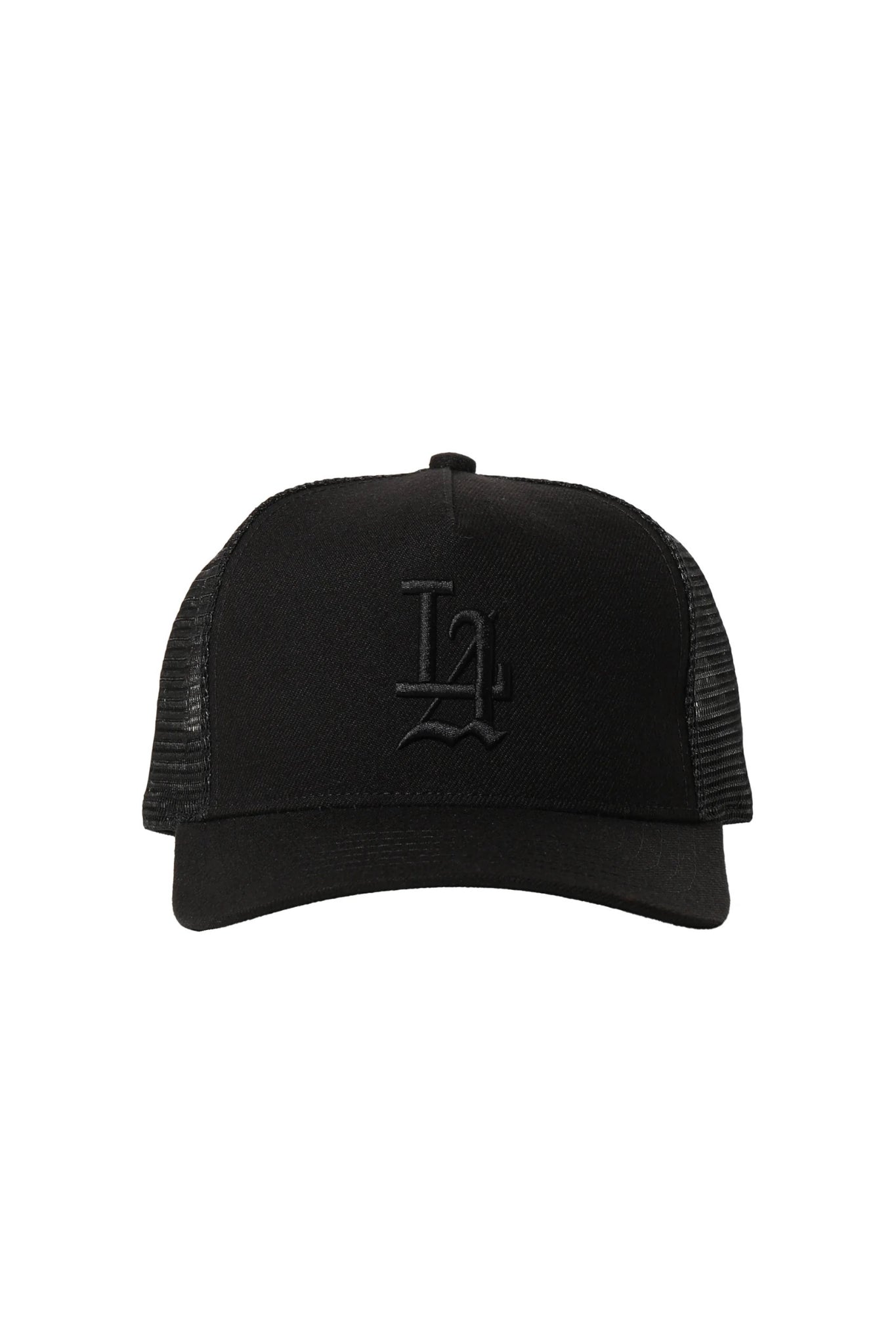 Wool LA Structured Trucker Hat SLA-U3157HT キャップ / BLACK