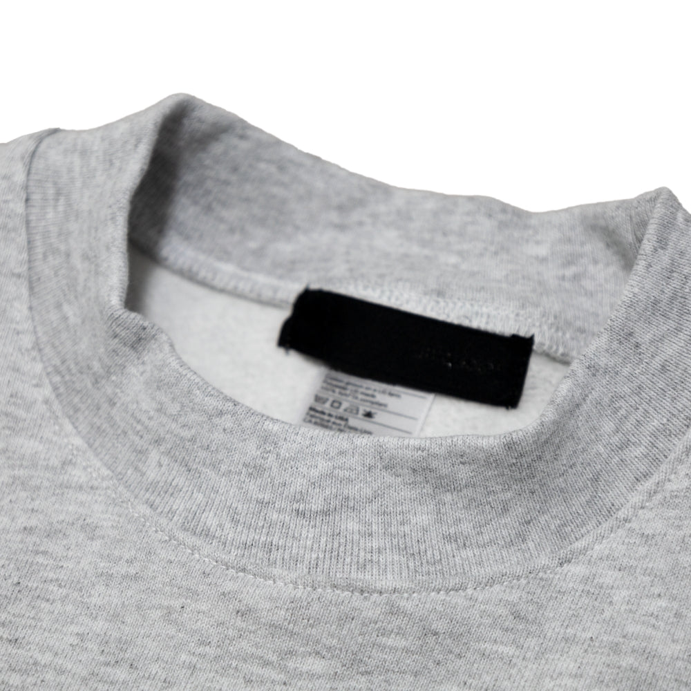 uniquele　HEAVY FLEECE CREWNECK SWEAT クルーネック スウェット SW2001 ASH GREY アッシュグレー