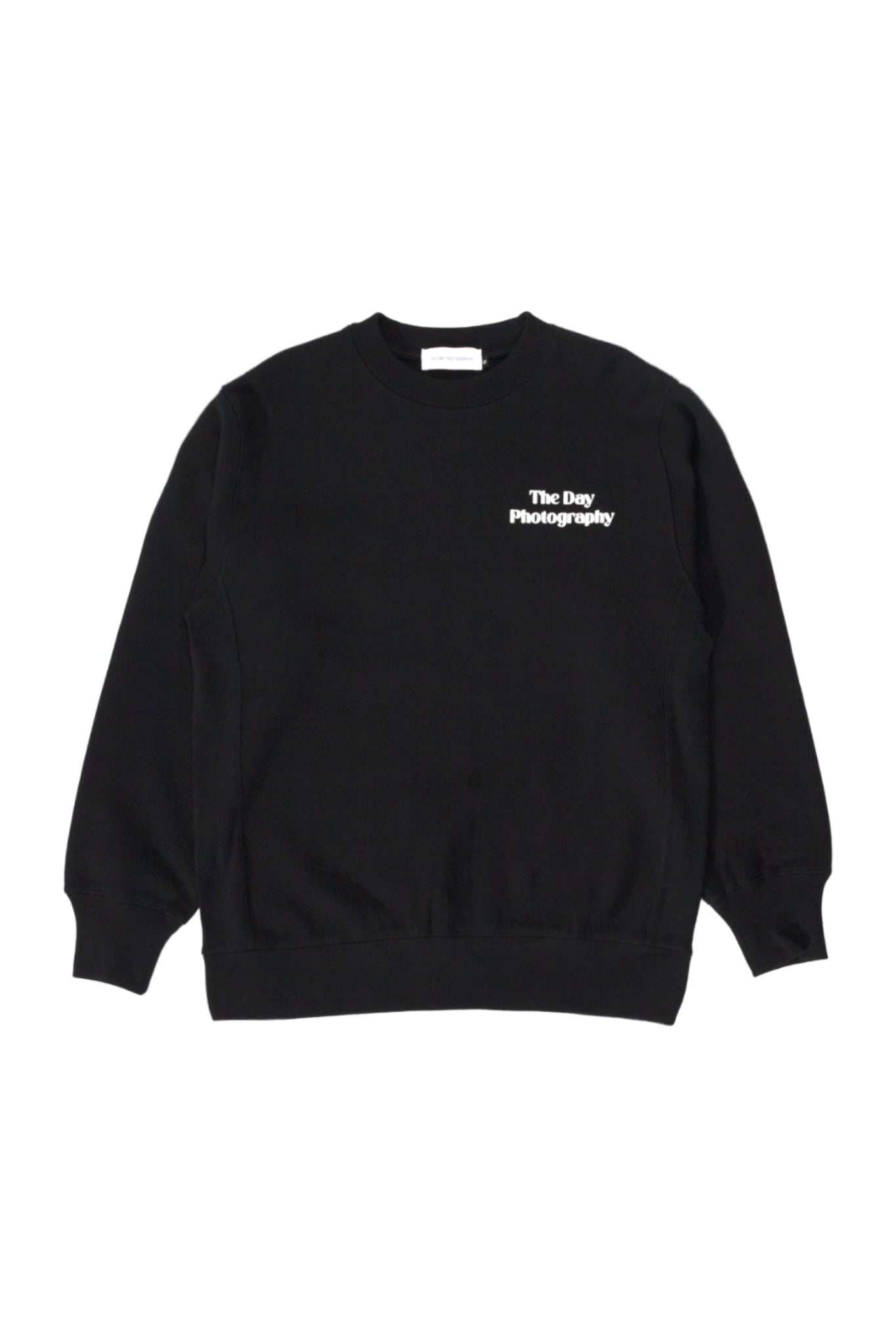 LOGO CREW SWEAT TDP24-SS-03-CS スウェット 厚手 裏起毛 / BLACK