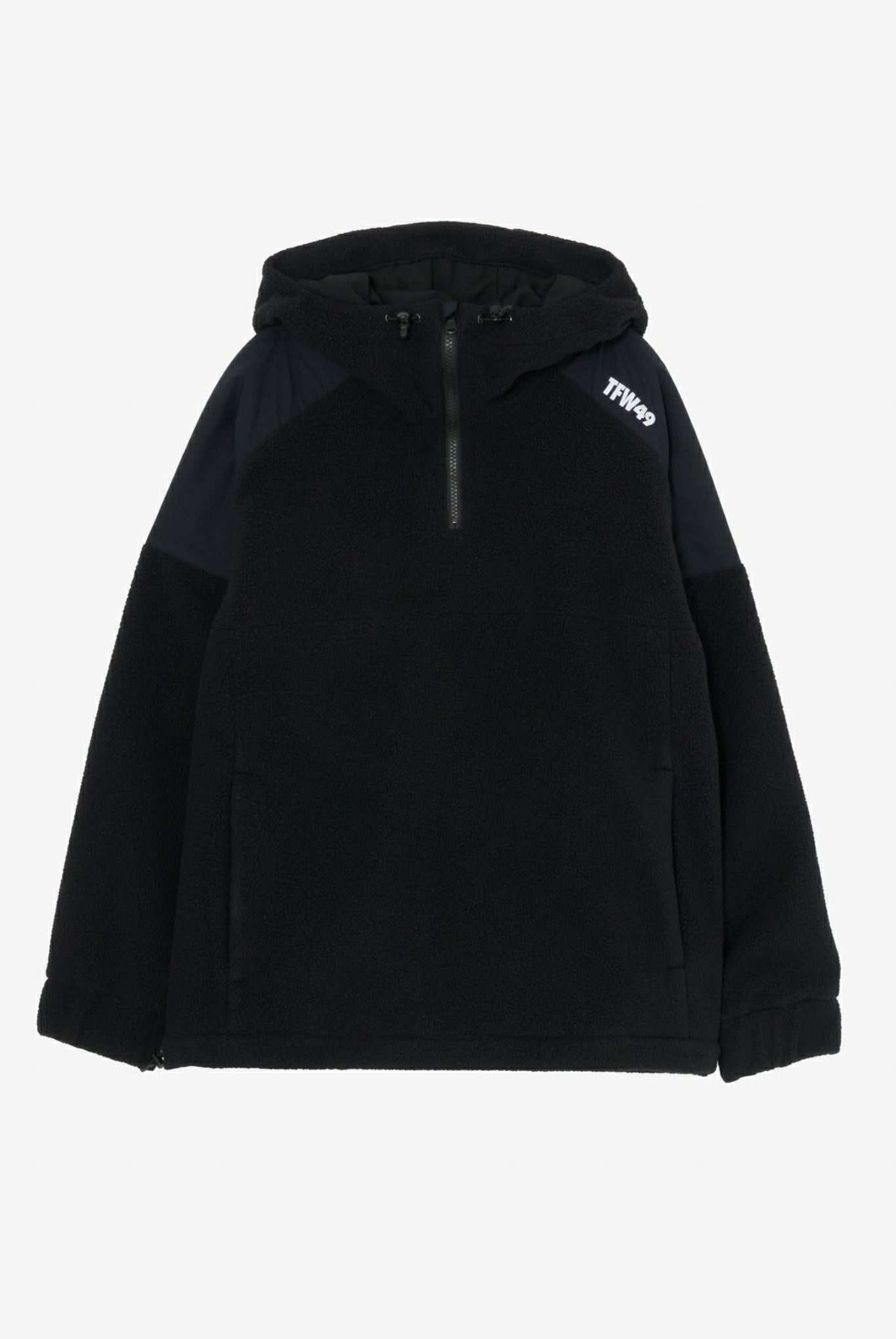 VW FULL ZIP BLOUSON T042420016 フーディー ハーフジップ ストレッチ 保温 透湿 裏起毛 / BKxNV