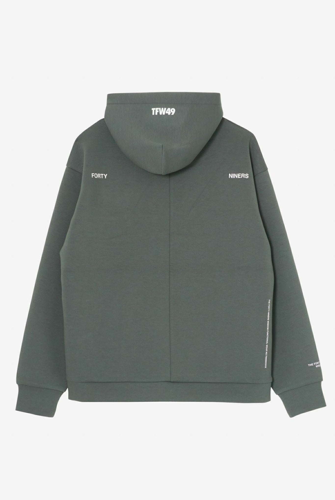 CARDBOARD MATERIAL HOODIE T102420020 フーディー ストレッチ ダンボールニット 軽量 ユニセックス / GREEN