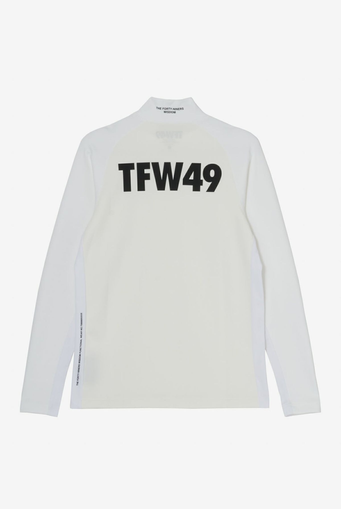 WARM MOCKNECK L/S T T102420029 モックネック WARMシリーズ 起毛 保温性 ストレッチ メッシュ / WHITE×WHITE