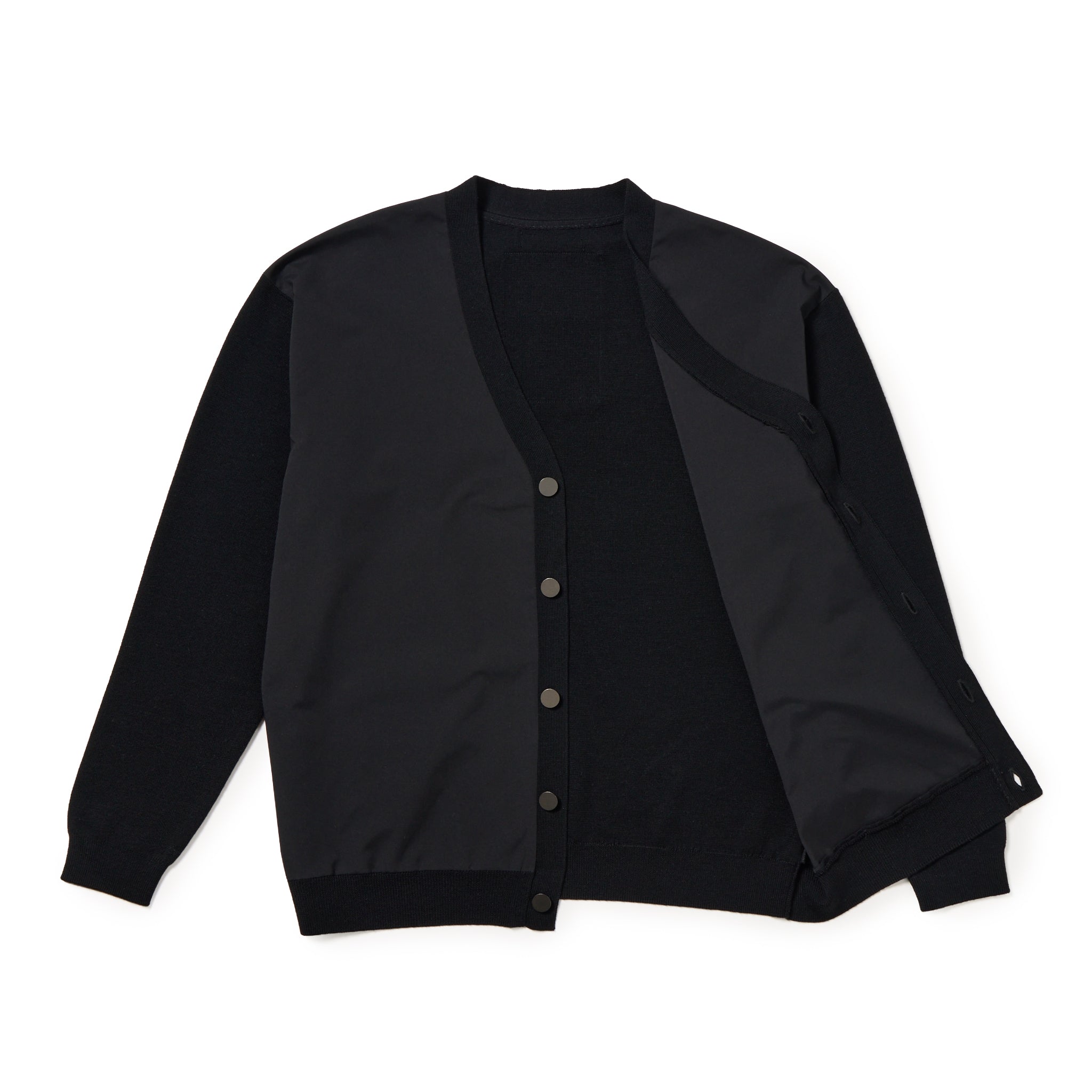 combination cardigan black CC1001