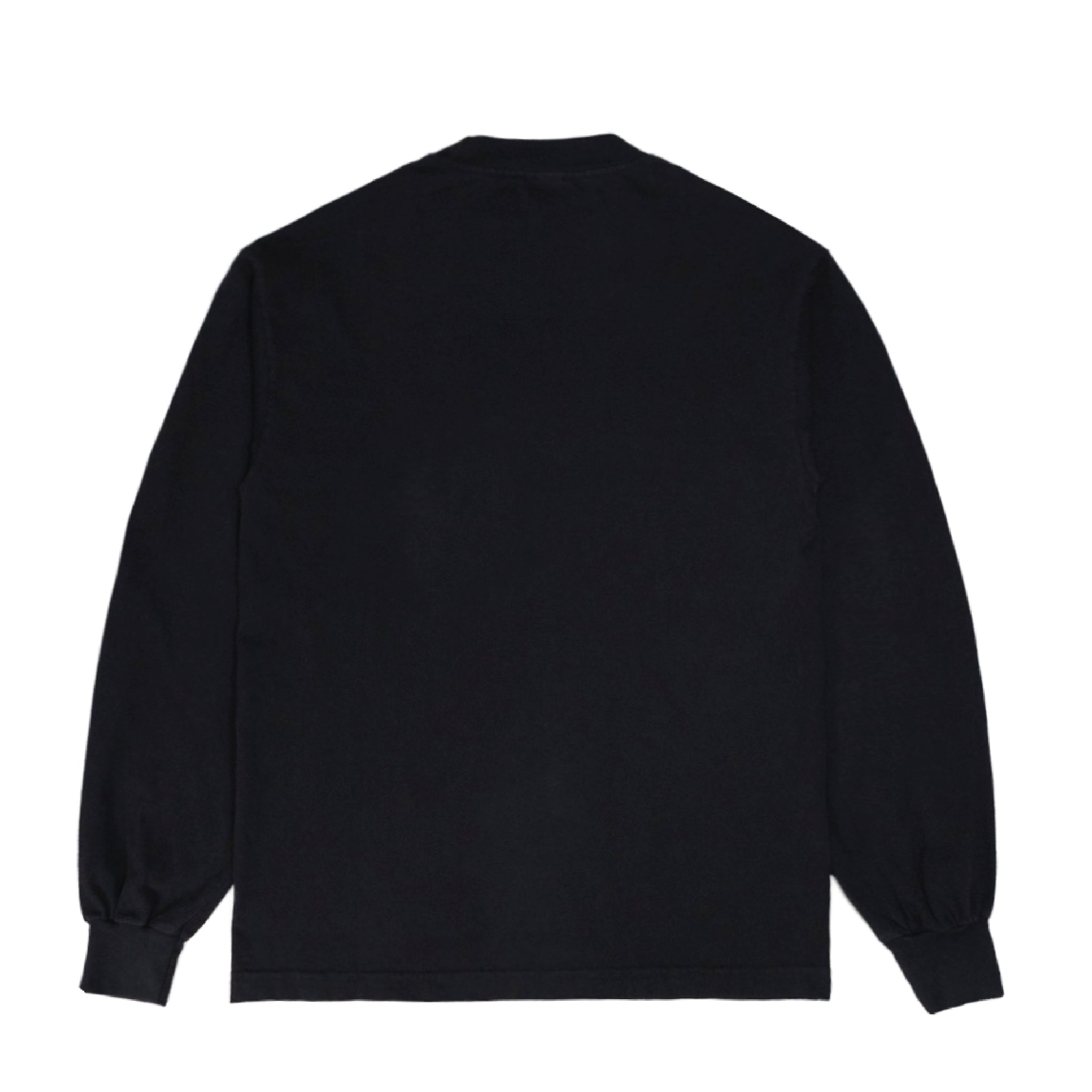 uniquele　LONG SLEEVE CREW NECK T-SHIRT ロングスリーブ クルーネック ロンT LS2001 BLACK ブラック