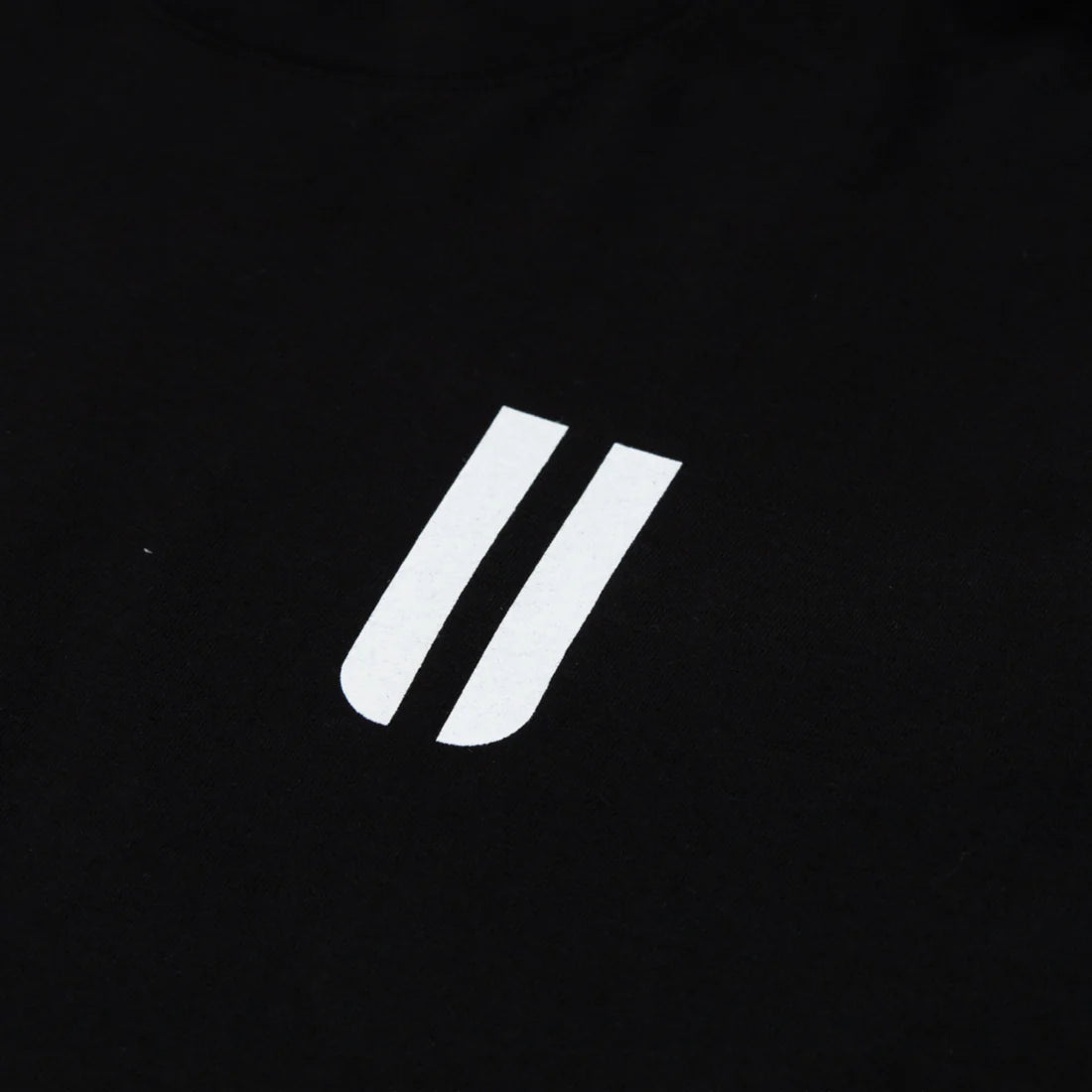 uniquele ロンT クルーネック Made in USA 6.5oz ブラック×ホワイト | uniquele LS2002