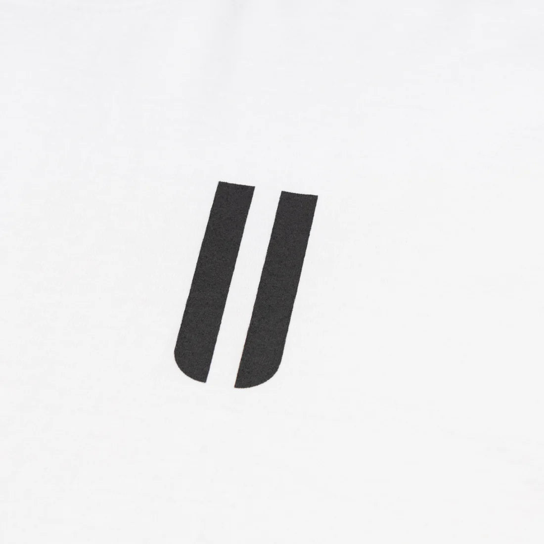 uniquele ロンT クルーネック Made in USA 6.5oz ホワイト×ブラック | uniquele LS2002