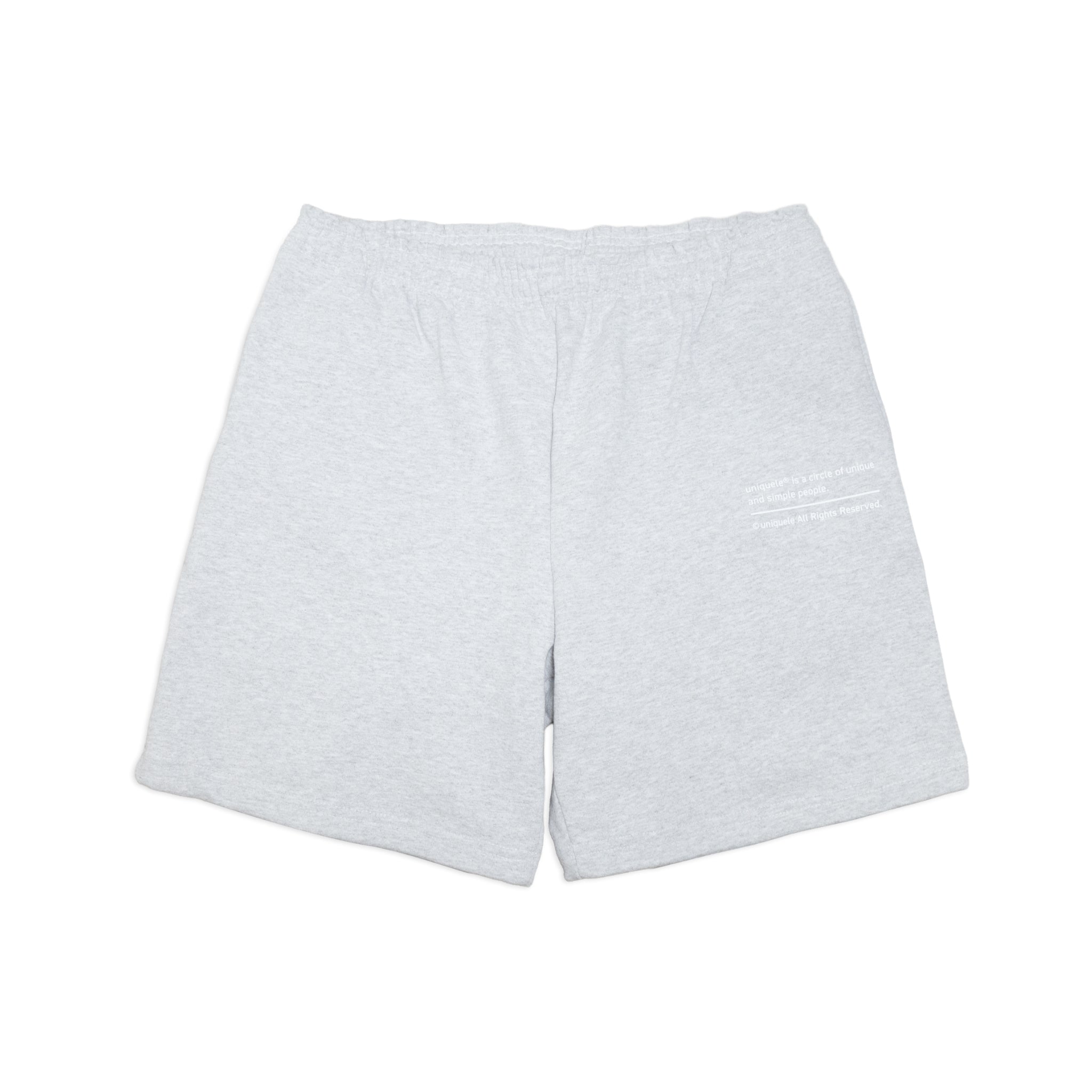 uniquele　HEAVY FLEECE SWEAT SHORT スウェット ショートパンツ ショーツ SP2001 ASH GREY アッシュグレー