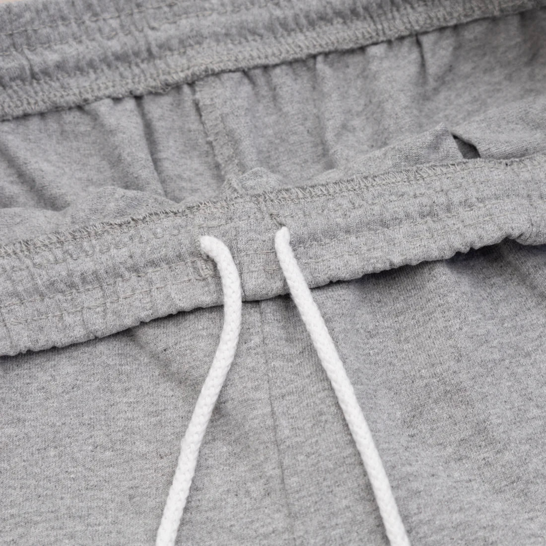 uniquele HEAVY JERSEY SWEAT SHORT SP2002 ASH GREY / WHITE