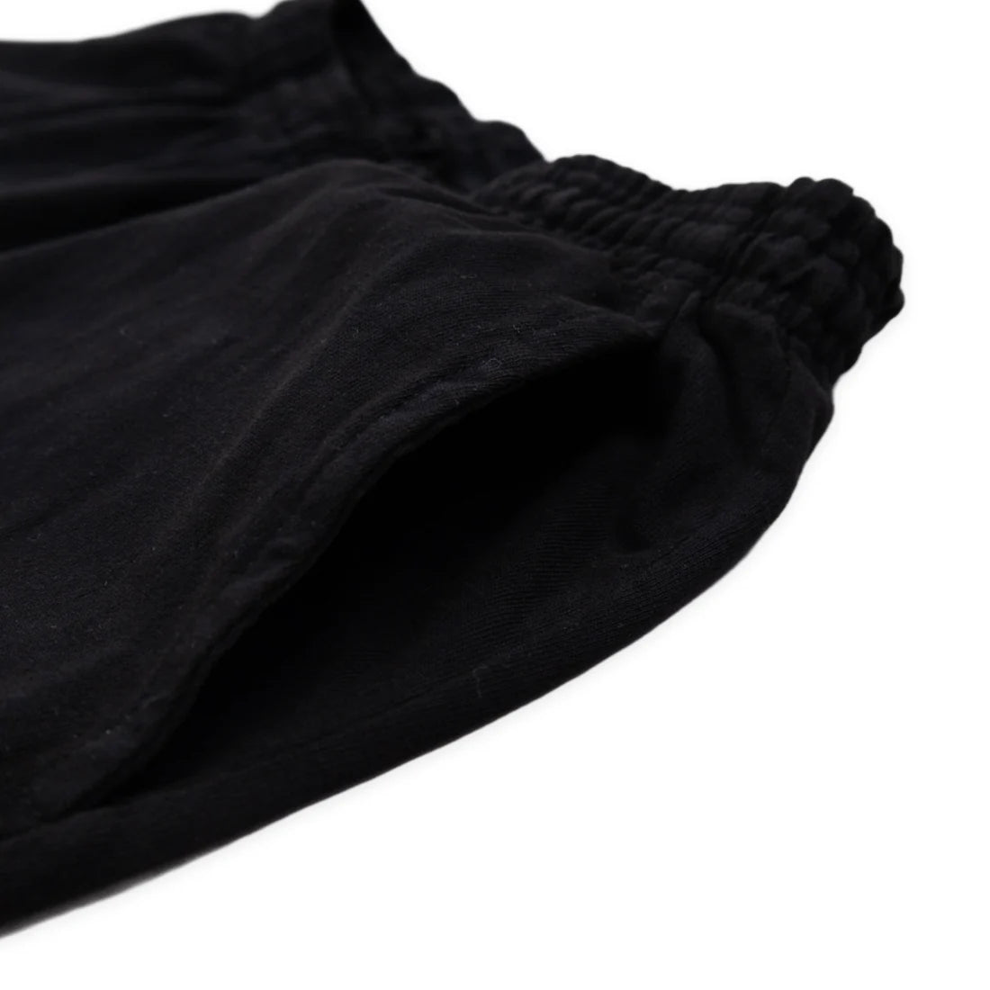 uniquele HEAVY JERSEY SWEAT SHORT SP2003　BLACK / WHITE