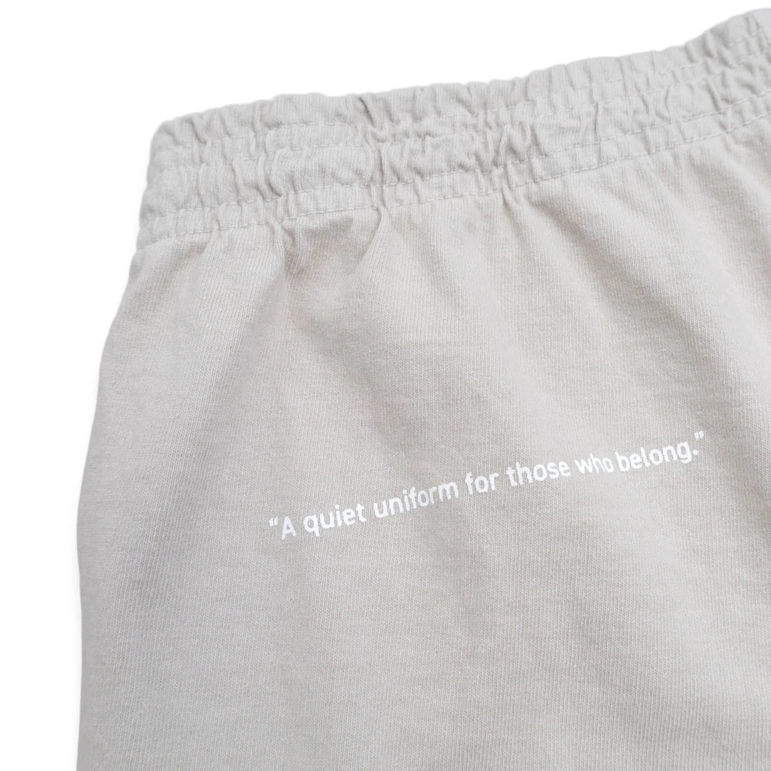 uniquele HEAVY JERSEY SWEAT SHORT SP2003 BEIGE