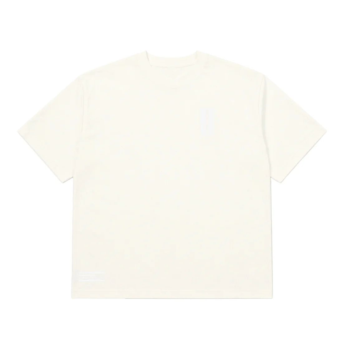 uniquele CREW NECK T-SHIRT ST2002 OFF WHITE