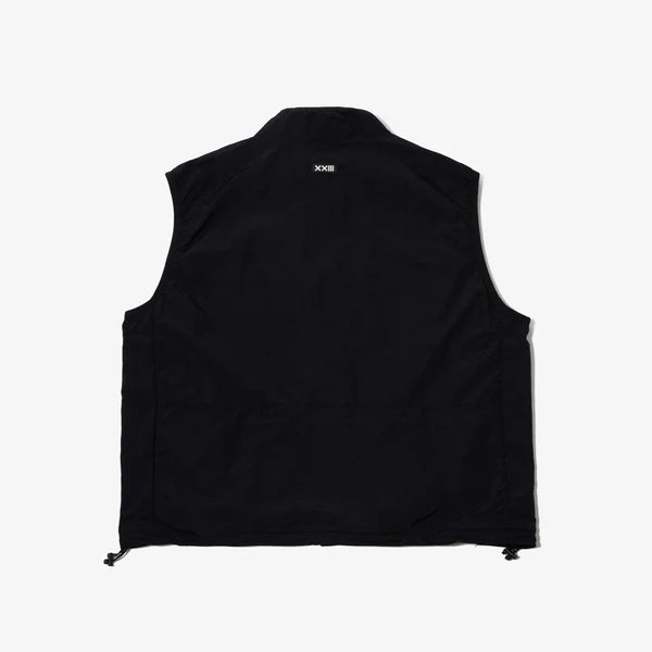 XXIII セヴァントゥア ICON NYLON LIGHT WEIGHT PACKABLE VEST BLK