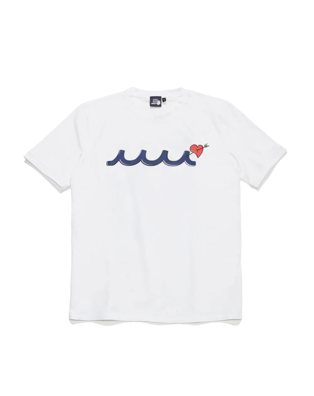 POPEYE™︎ meets muta MARINE 8 SHADOW ストレッチTシャツ WHITE