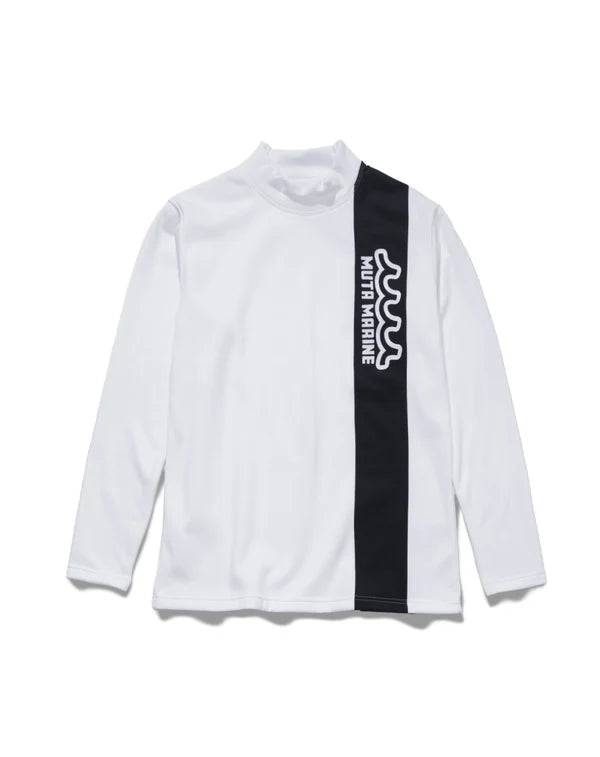 muta MARINE ACANTHUS KARUISHI モックネックプルオーバー