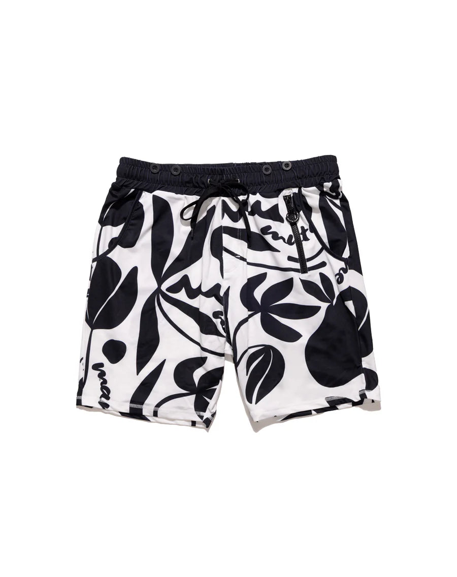 ムータマリン　ボーダーパンツ　サイズS ムータマリン ラッシュハーフパンツ サイズS